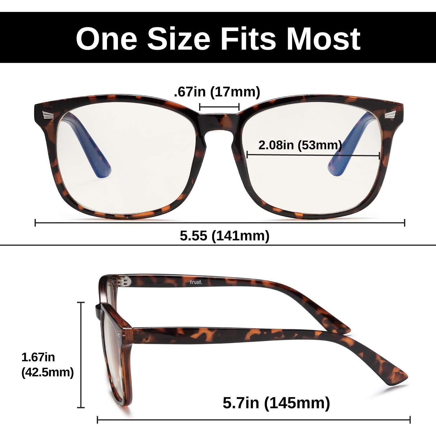 Gafas bloqueadoras de luz azul Gamma Ray Trust - Montura TR90