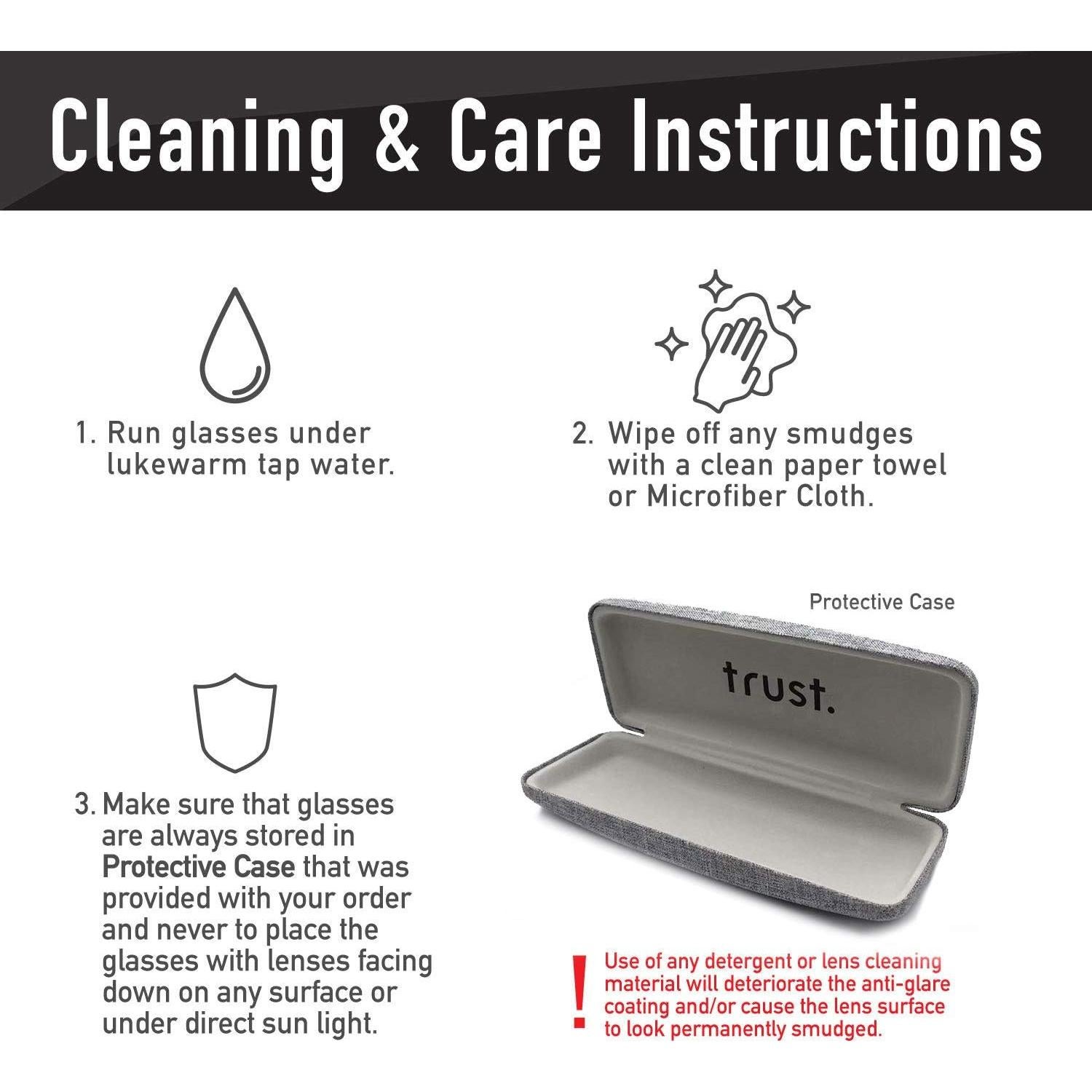 Gafas bloqueadoras de luz azul Gamma Ray Trust - Montura TR90