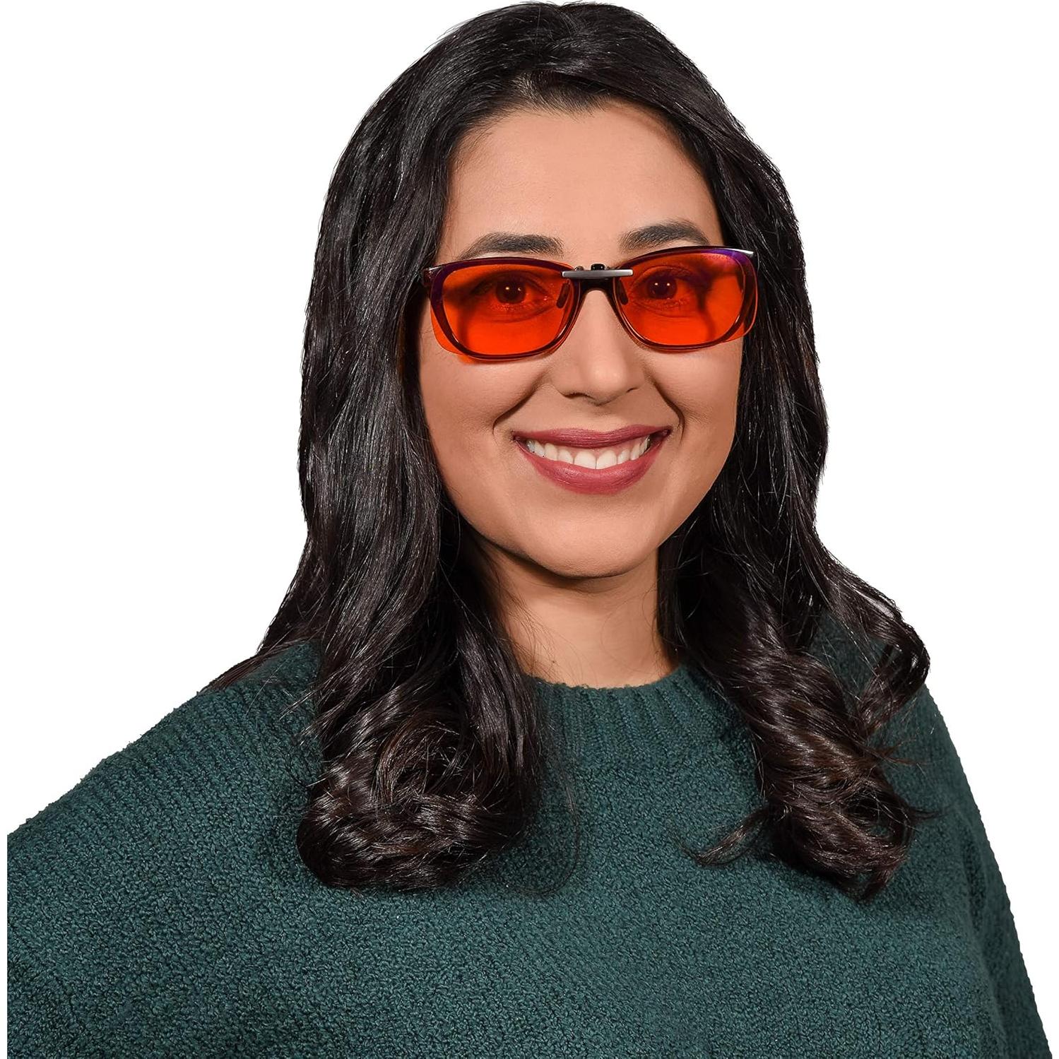 Gafas clip-on bloqueadoras de luz azul Biorhythm Spectra479