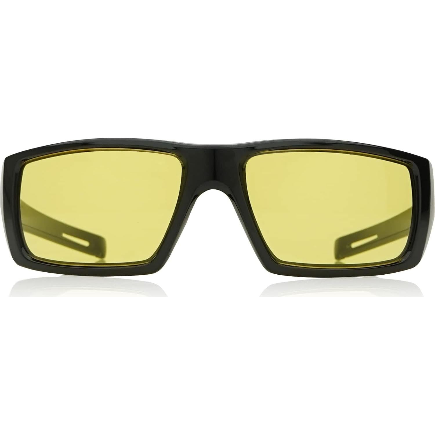 Gafas de Seguridad Ironclad Bronx Amarillo, Anti-rayones y Anti-vaho