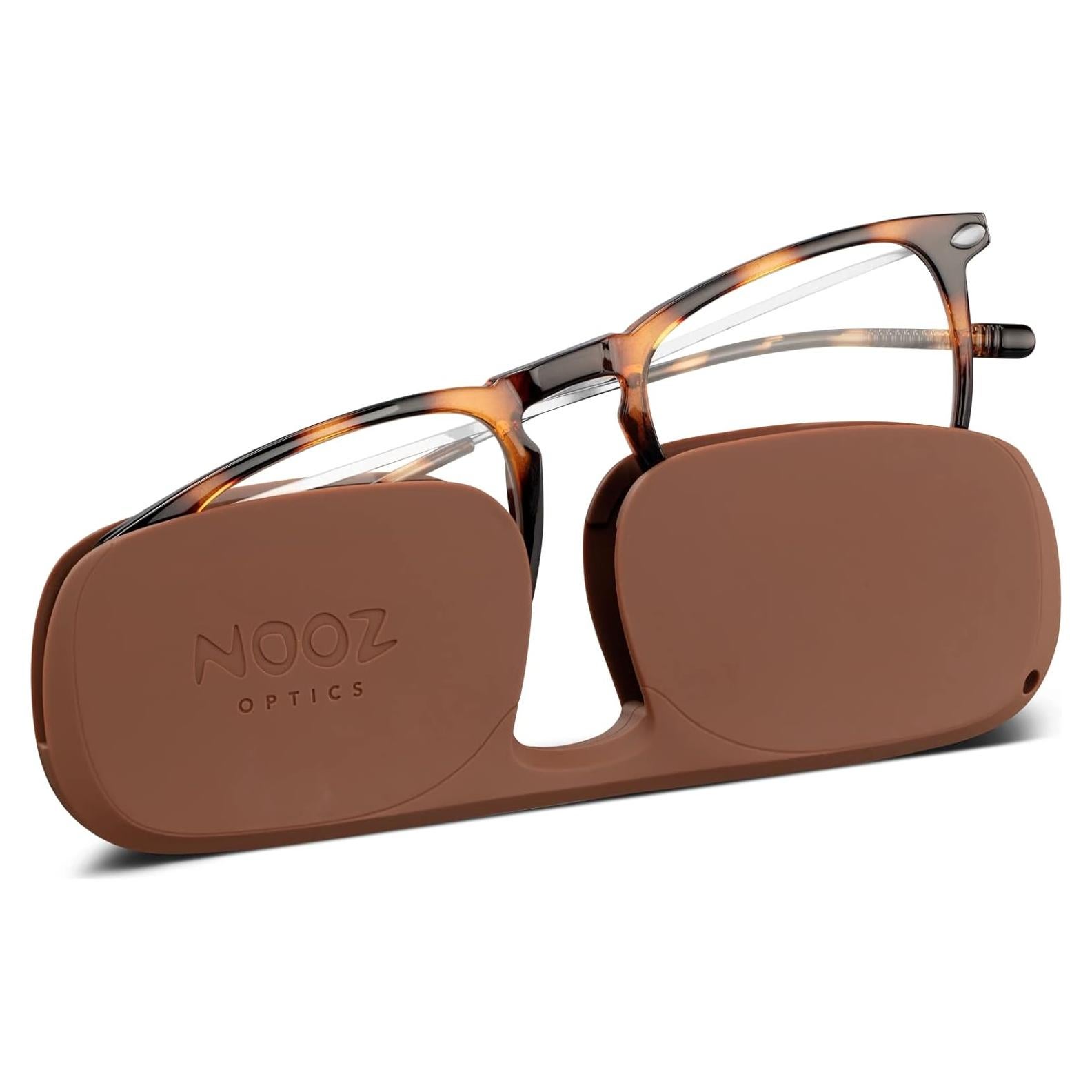 Gafas Anti Luz Azul Nooz Óptica Cuadradas Carey Transparentes