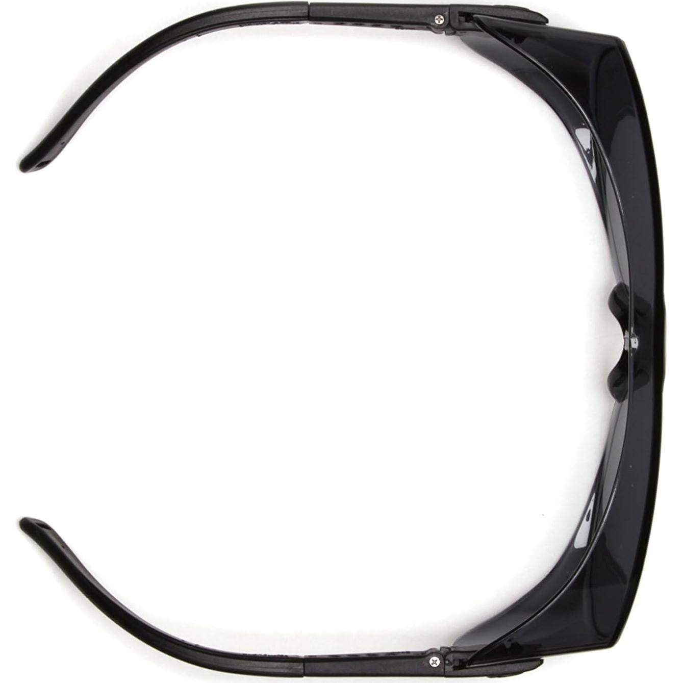 Gafas de seguridad Pyramex OTS con lente IR 3.0 y patillas negras