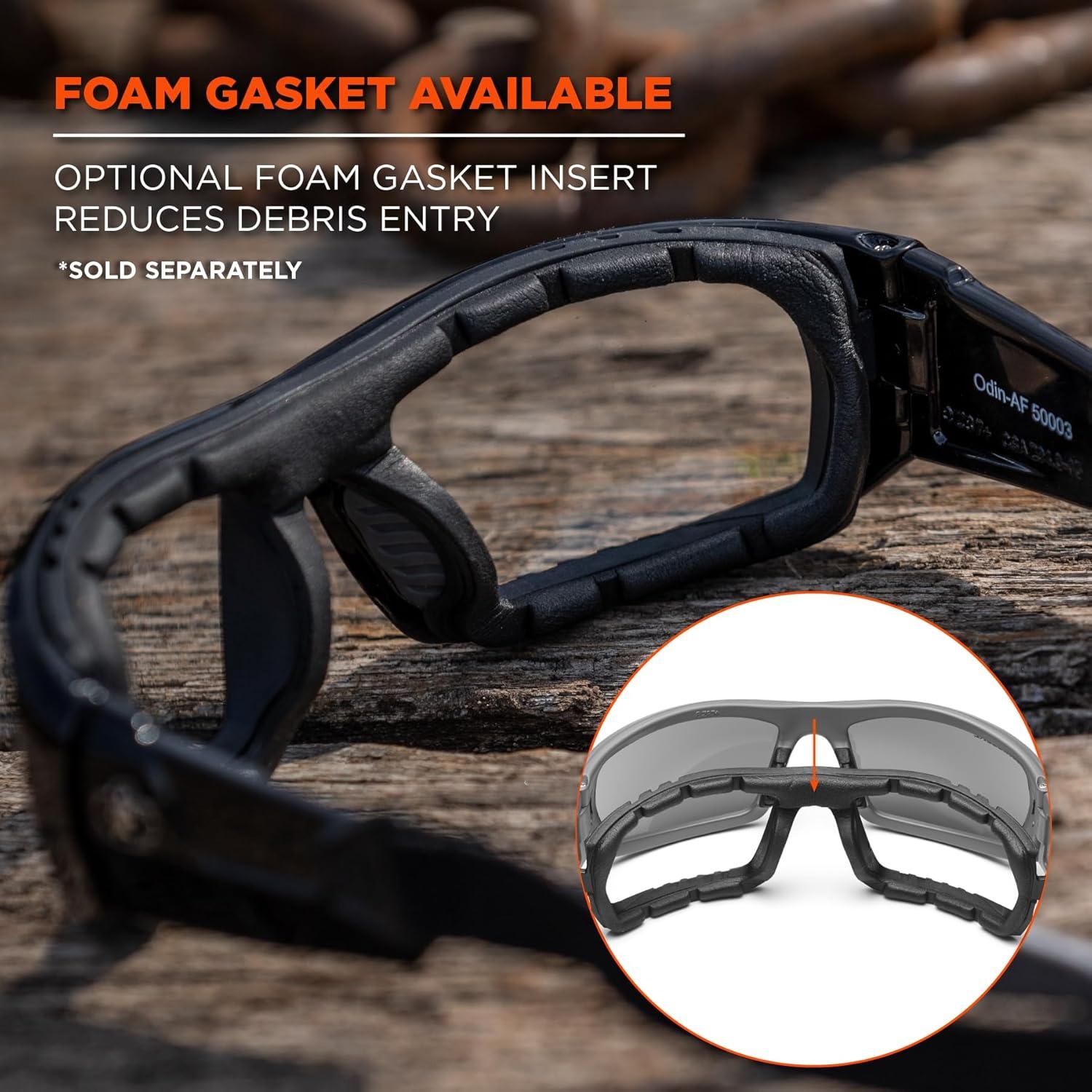 Gafas de Seguridad Ergodyne Skullerz ODIN, Impacto Z87.1+