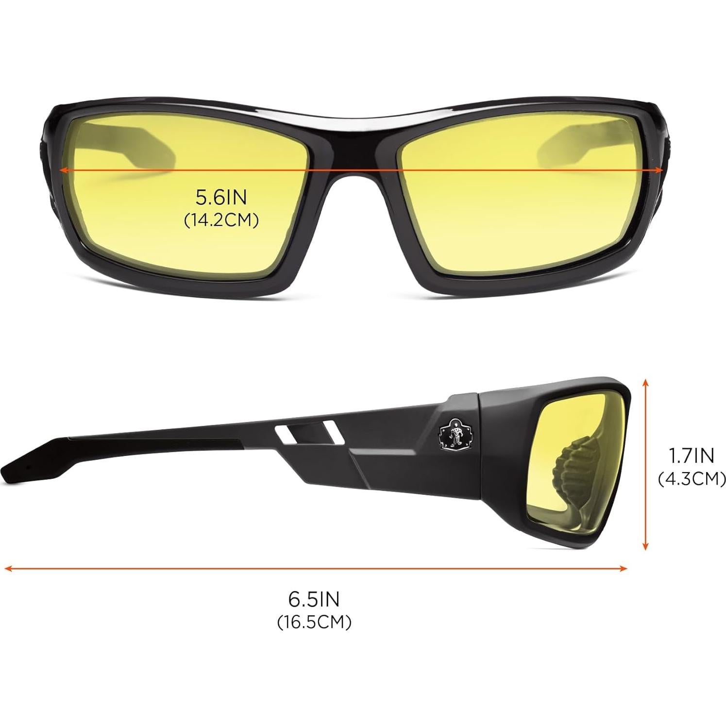 Gafas de Seguridad Ergodyne Skullerz ODIN, Impacto Z87.1+