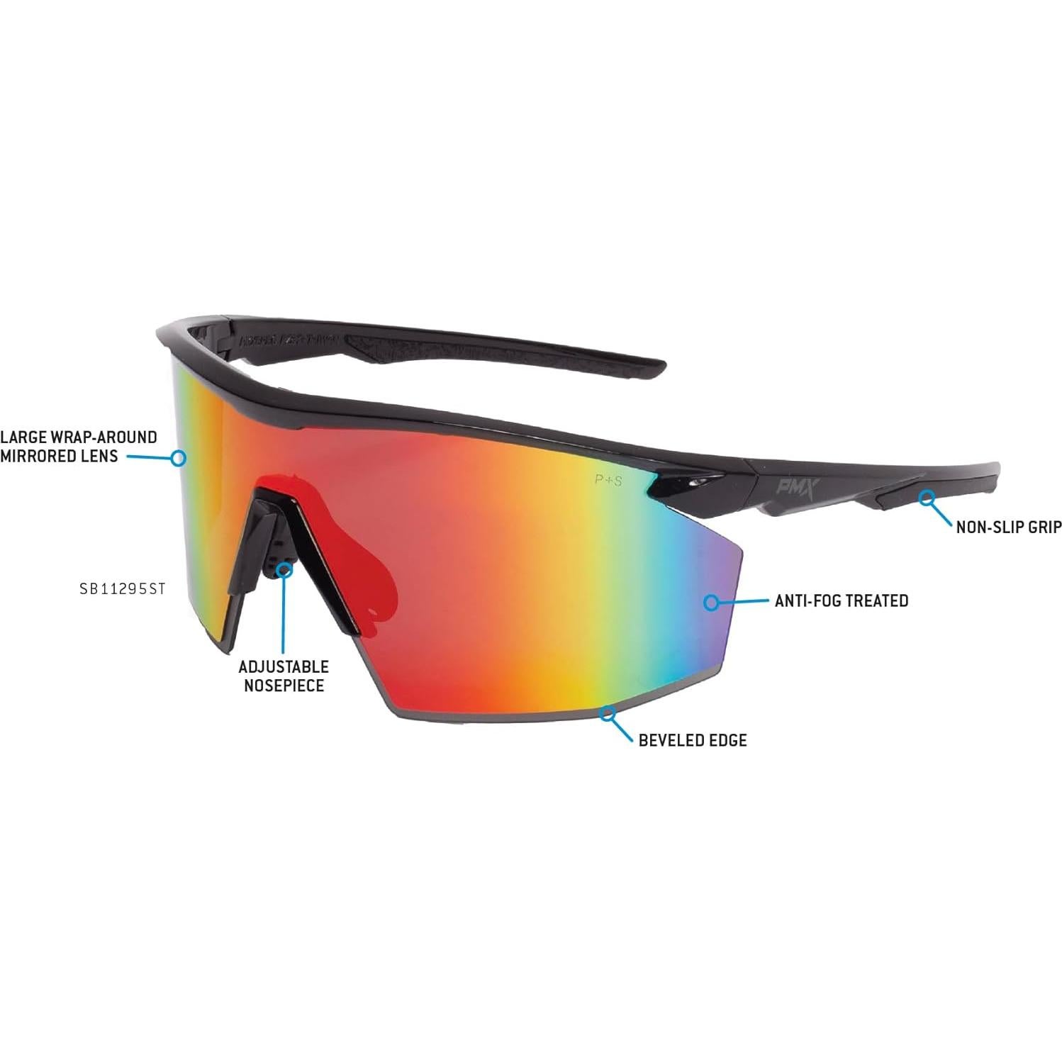 Gafas de Seguridad Pyramex PMXSPEC Espejo Espectro