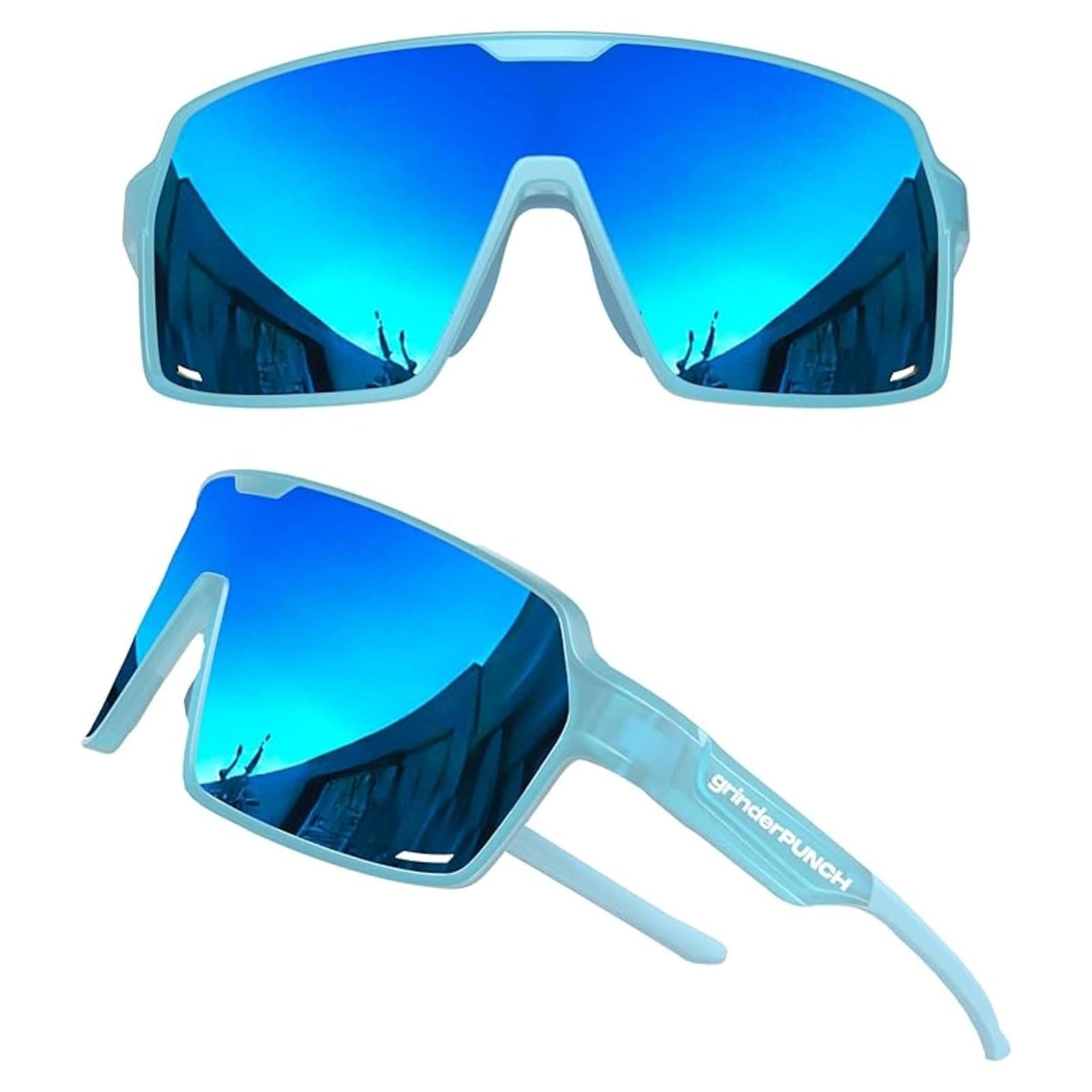 Gafas de Sol Deportivas Polarizadas grinderPUNCH UV400 Azul