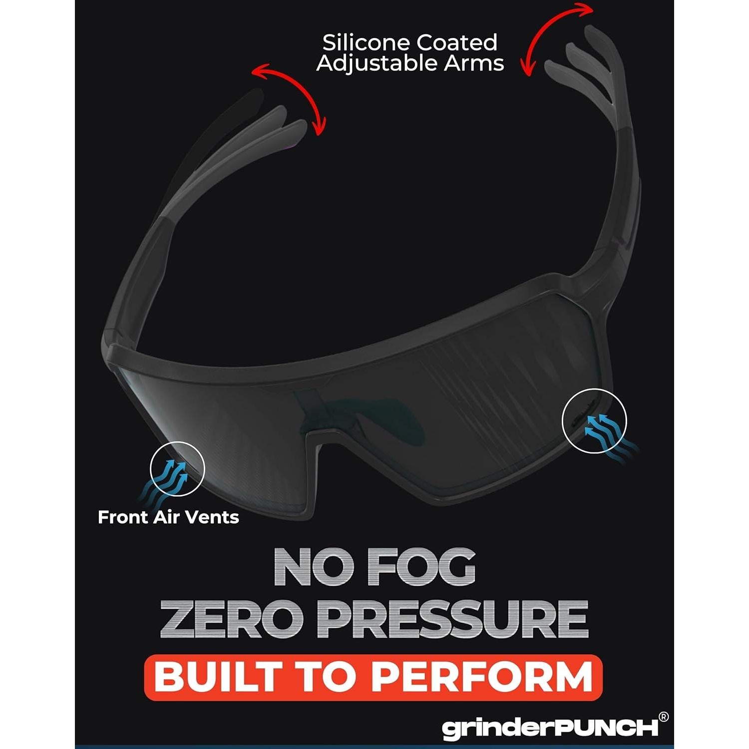 Gafas de Sol Deportivas Polarizadas grinderPUNCH UV400 Azul