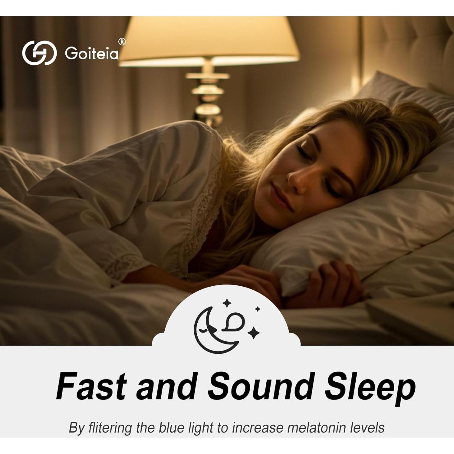 Gafas Retro Redondas Anti Luz Azul Goiteia Naranjas 2025