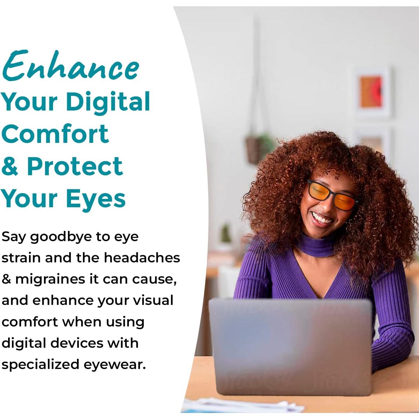 Gafas Bloqueadoras de Luz Azul Sleep ZM - Protección Ocular y Sueño