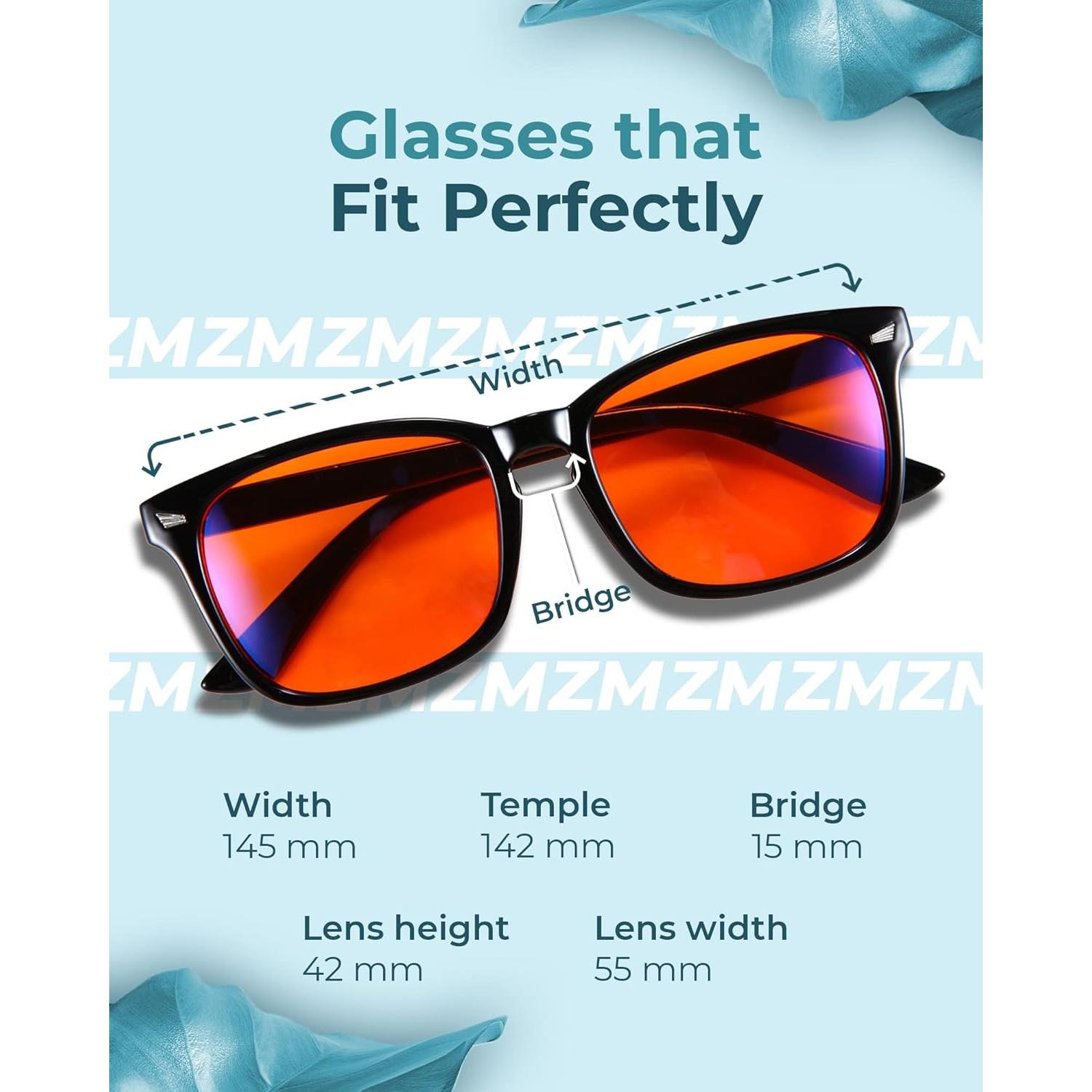 Gafas Bloqueadoras de Luz Azul Sleep ZM - Protección Ocular y Sueño