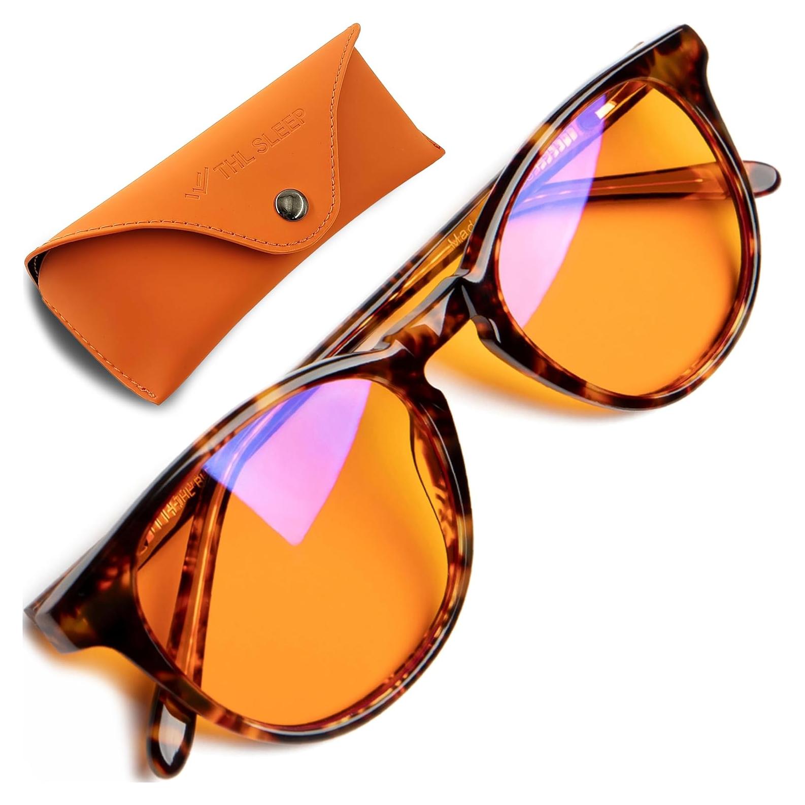 Gafas Naranjas THL Sleep para Bloquear Luz Azul - Unisex