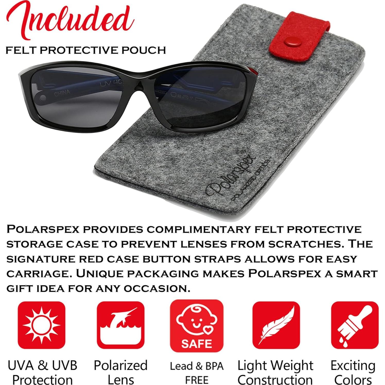 Gafas de sol polarizadas deportivas Polarspex para niños 2-8 años