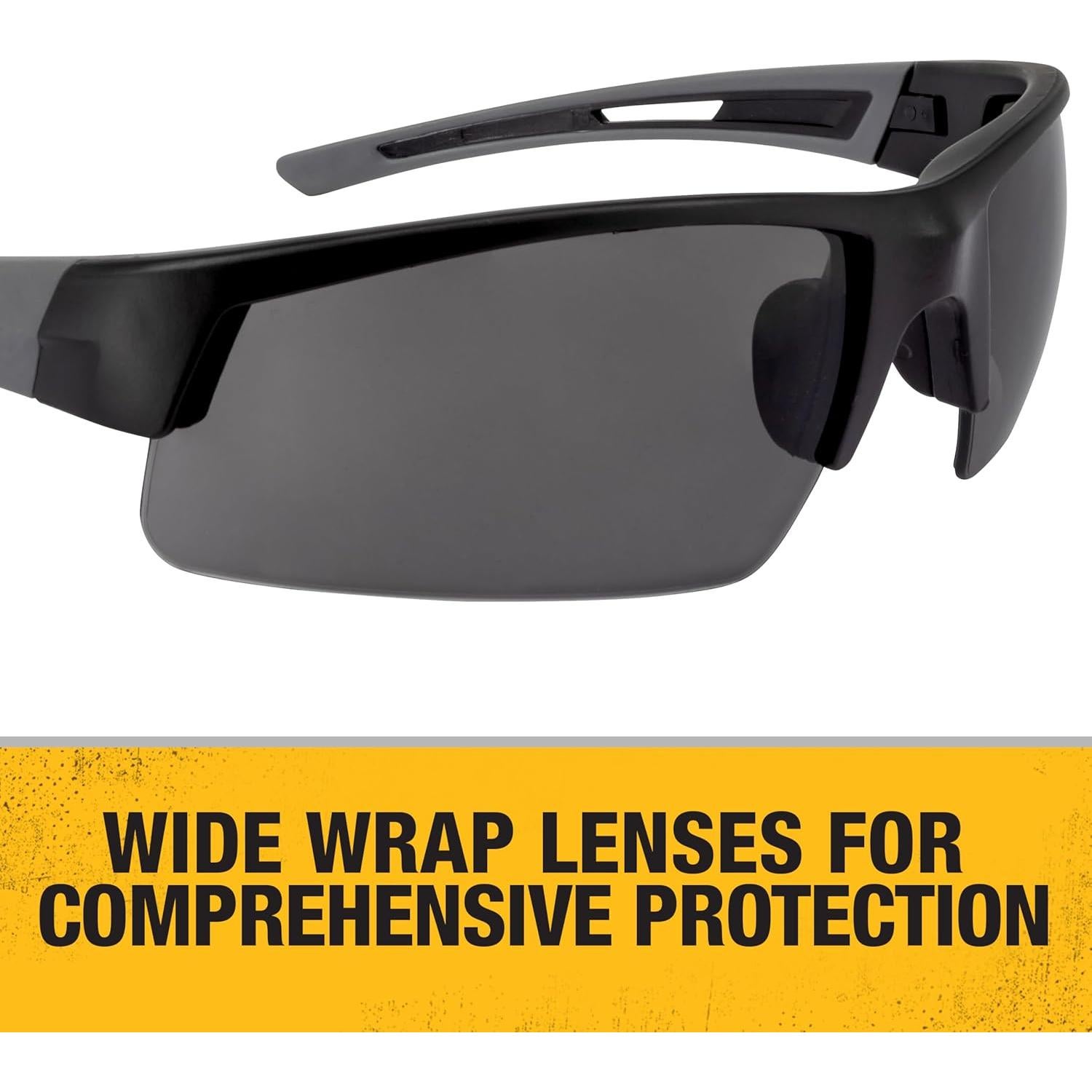 Gafas de Seguridad DEWALT DPG100-2D - Lente Ahumado - ANSI Z87.1+
