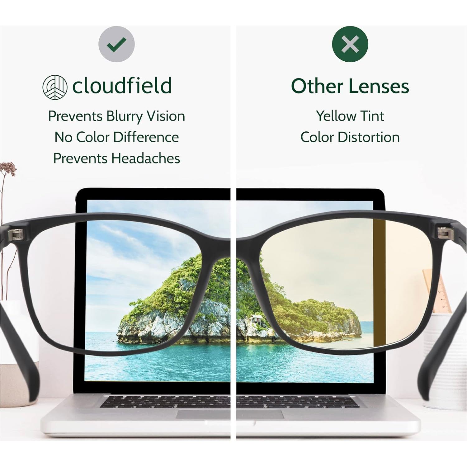 Gafas de luz azul Cloudfield ámbar para unisex - Protección ocular