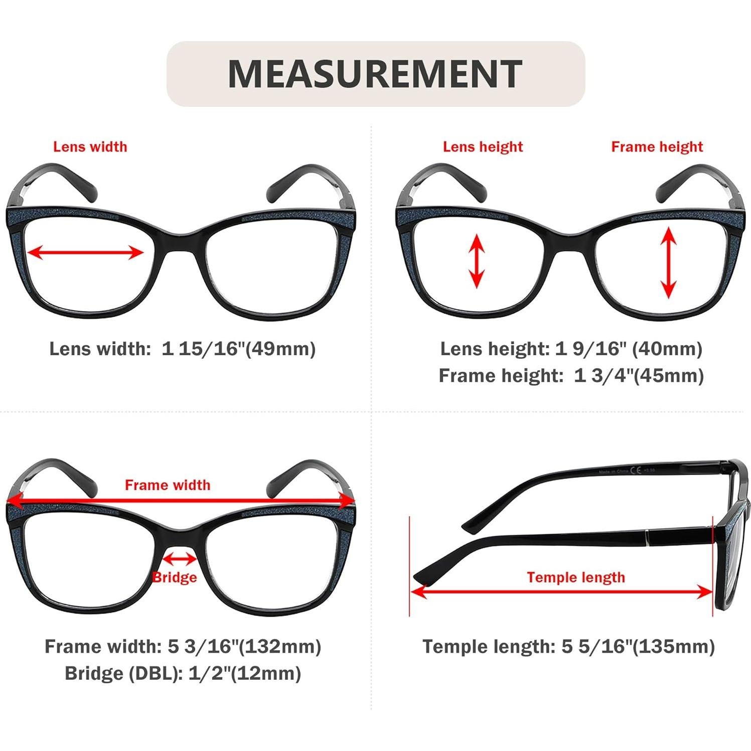 Gafas de Lectura Eyekepper Ojos de Gato para Mujeres 1.5D