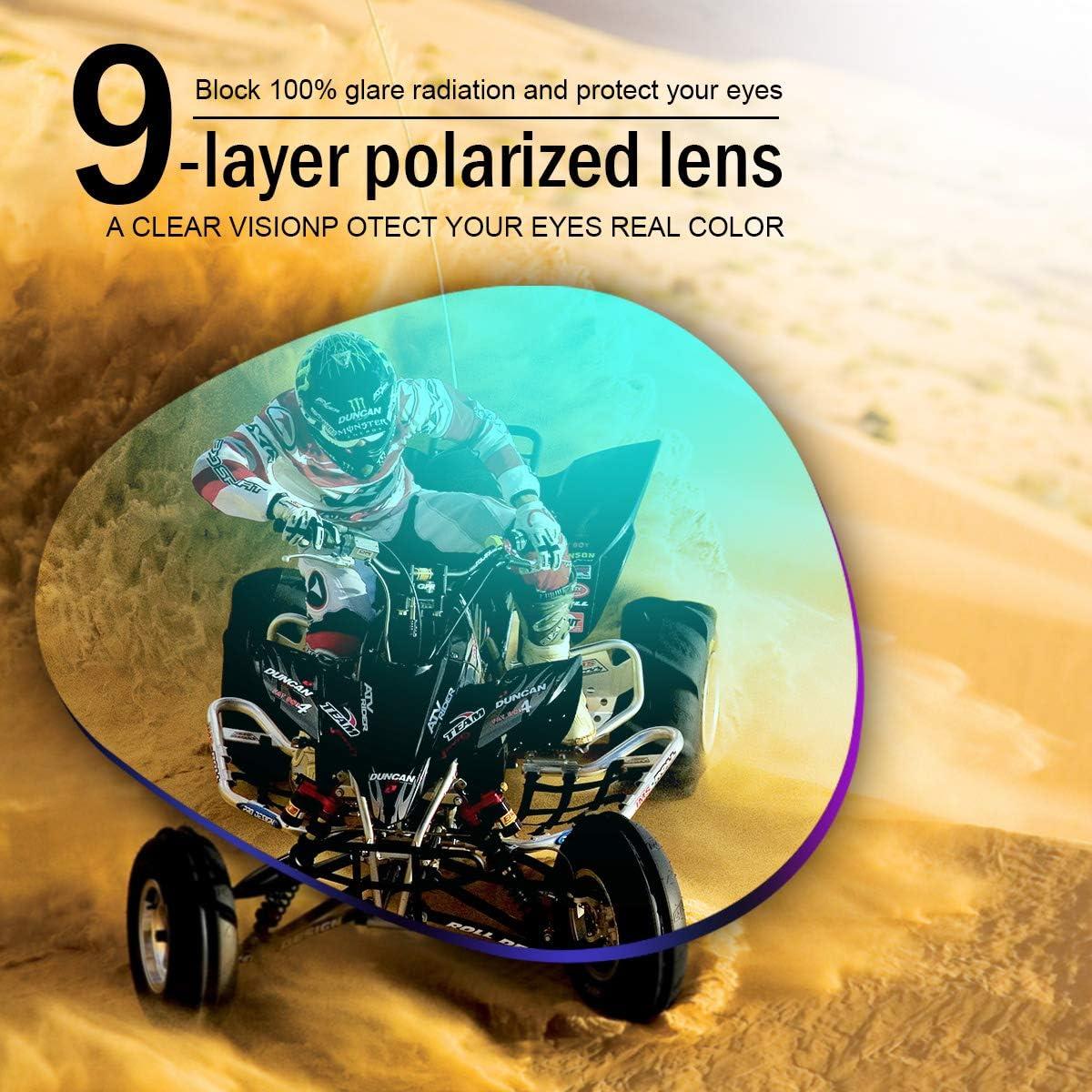 Gafas de sol YIMI fotoquímicas polarizadas UV400 para deportes