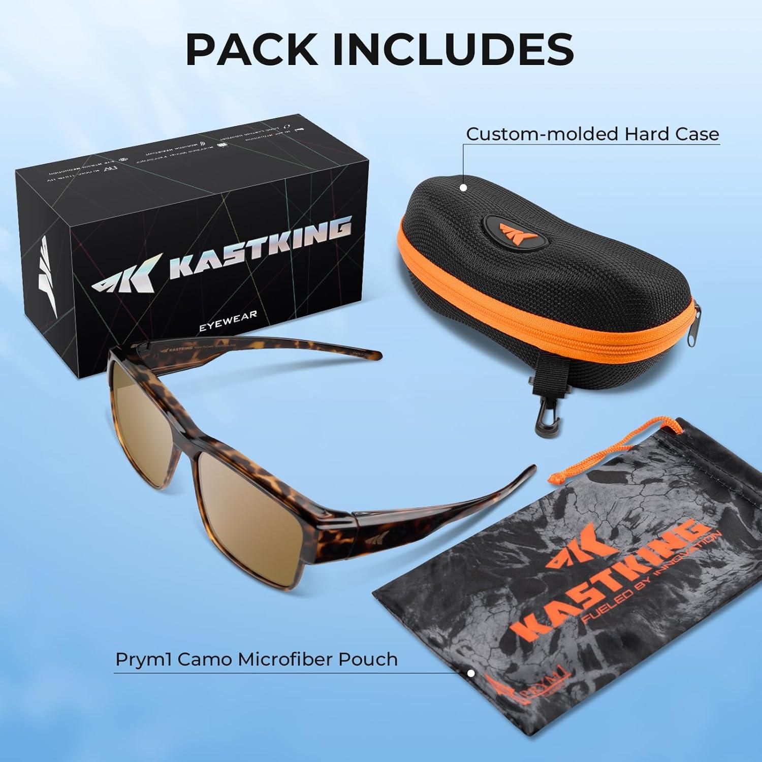 Gafas de Sol Polarizadas KastKing Molino Fit-Over UV400