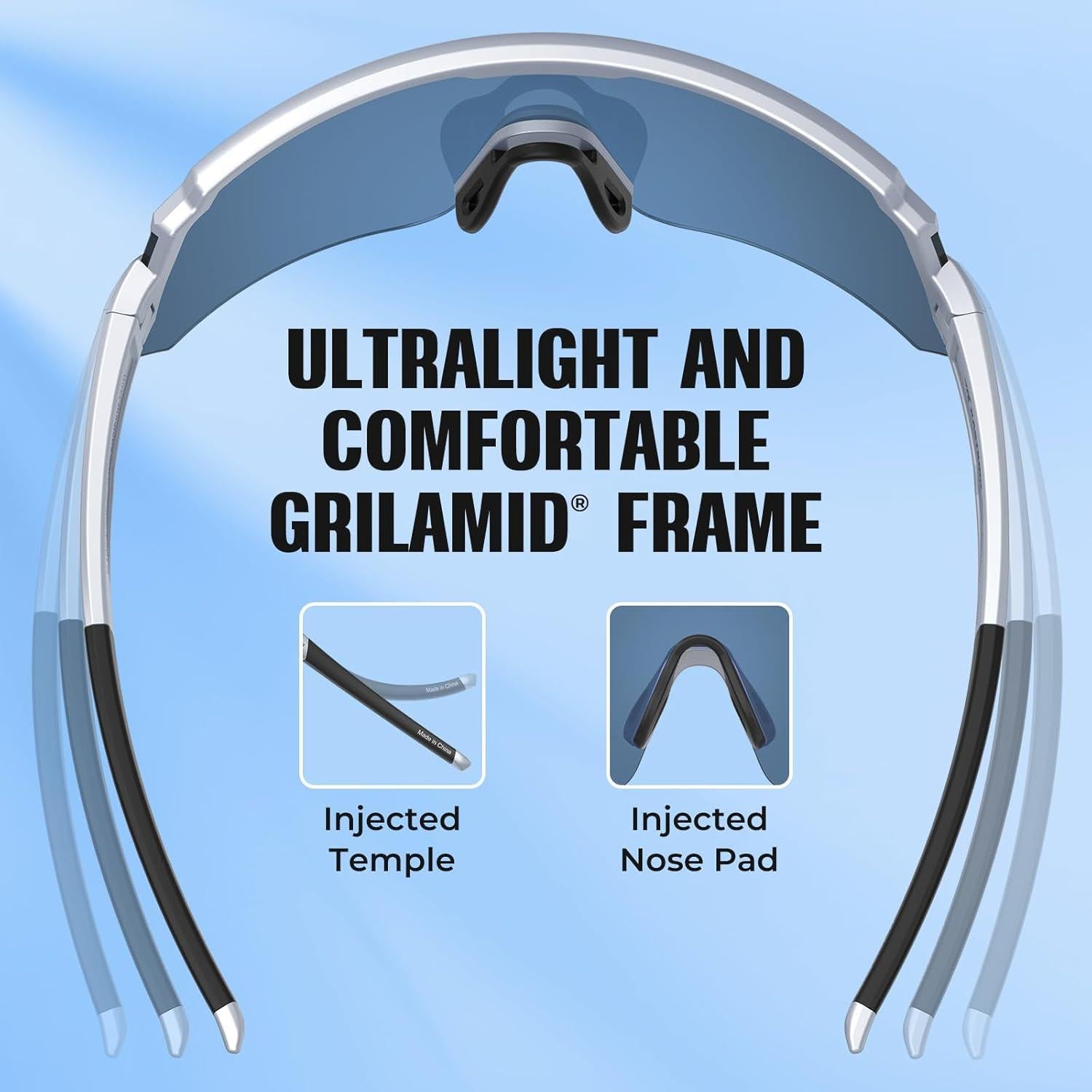 Gafas de Sol Polarizadas KastKing Skinner UV para Hombres y Mujeres