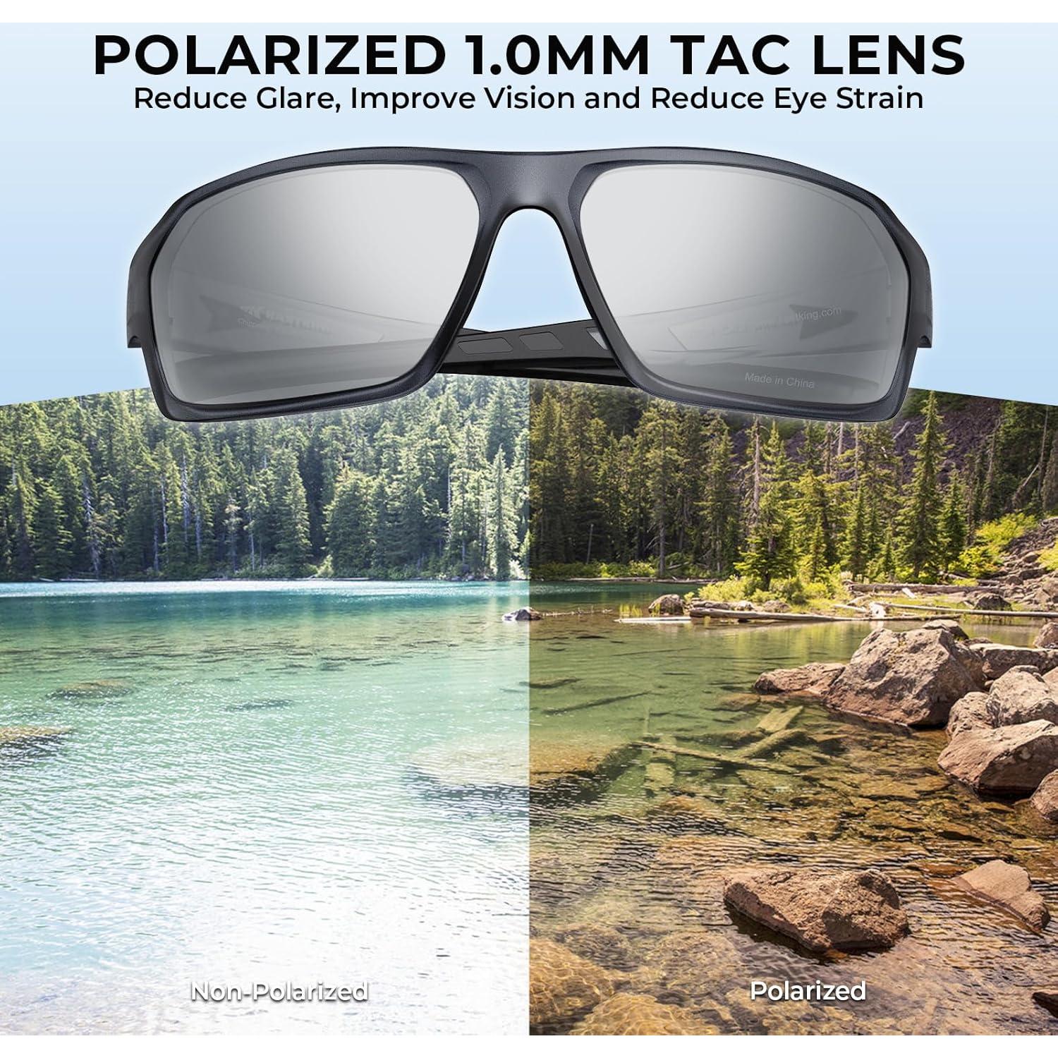 Gafas de sol polarizadas KastKing Chippewa UV400 deportivas