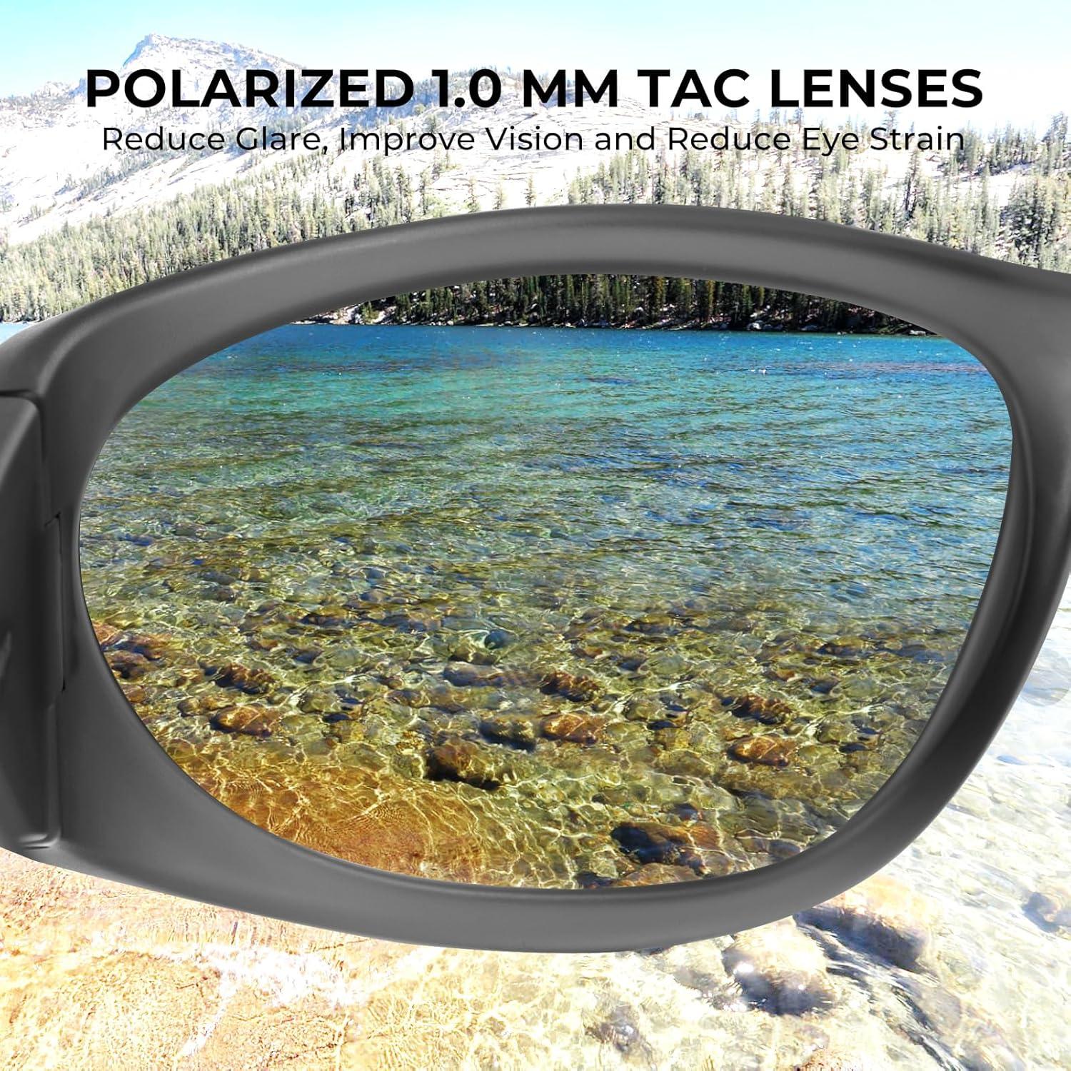 Gafas de sol deportivas polarizadas KastKing Raccoon unisex