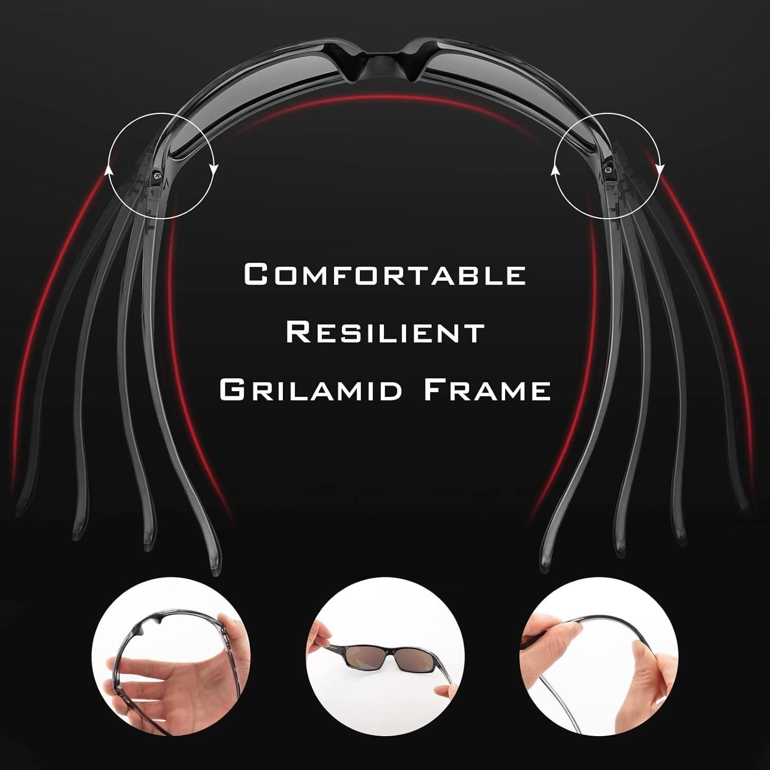 Gafas de sol deportivas KastKing Kateel polarizadas UV 100%