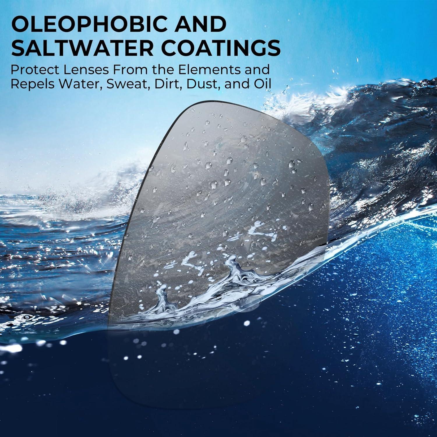 Gafas de sol deportivas polarizadas KastKing Raccoon UV400