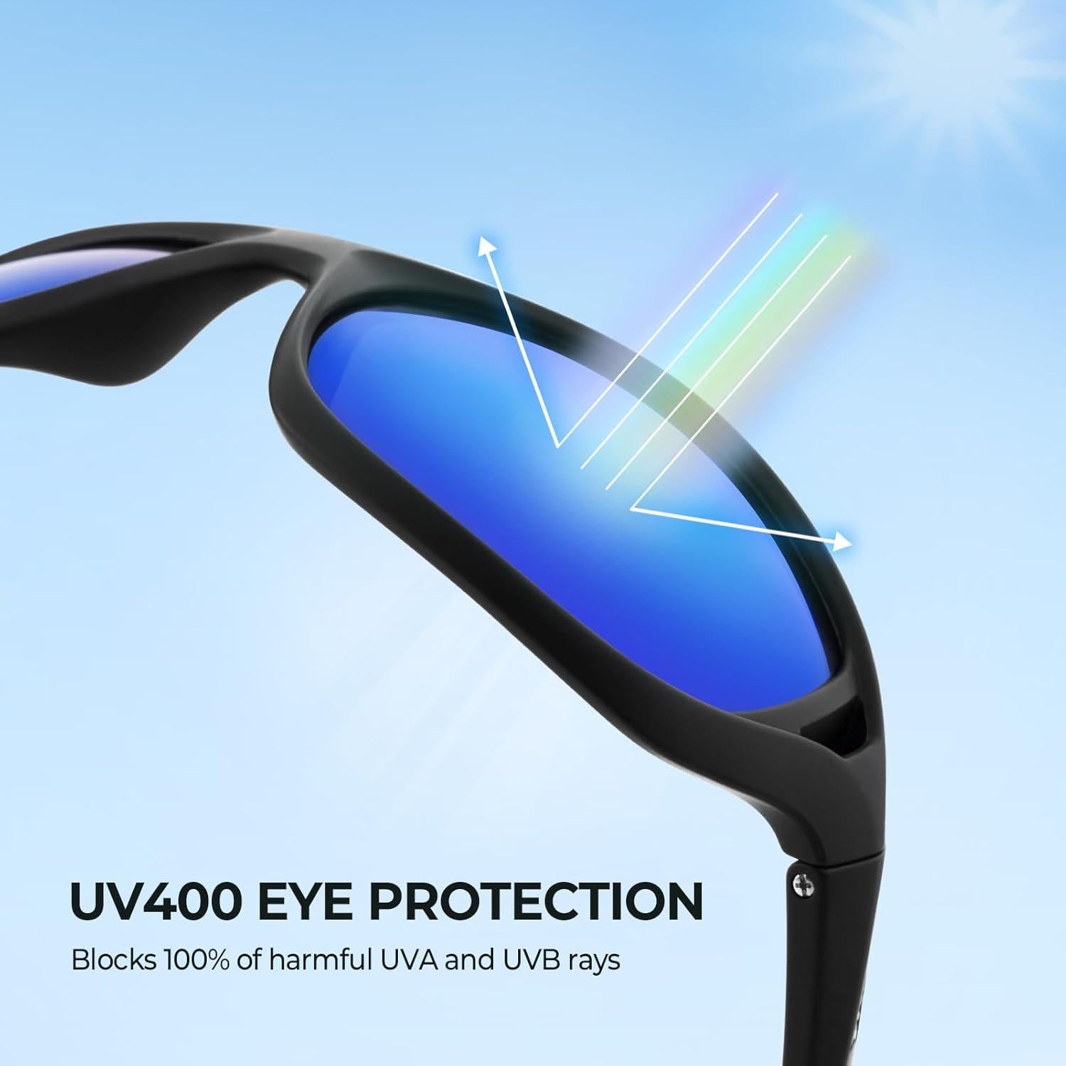 Gafas de Sol Polarizadas KastKing Skidaway y Dugan UV400