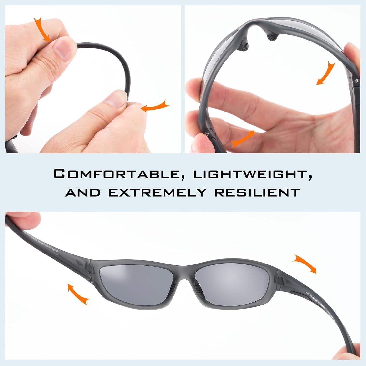 Gafas de sol polarizadas KastKing Hiwassee para hombres