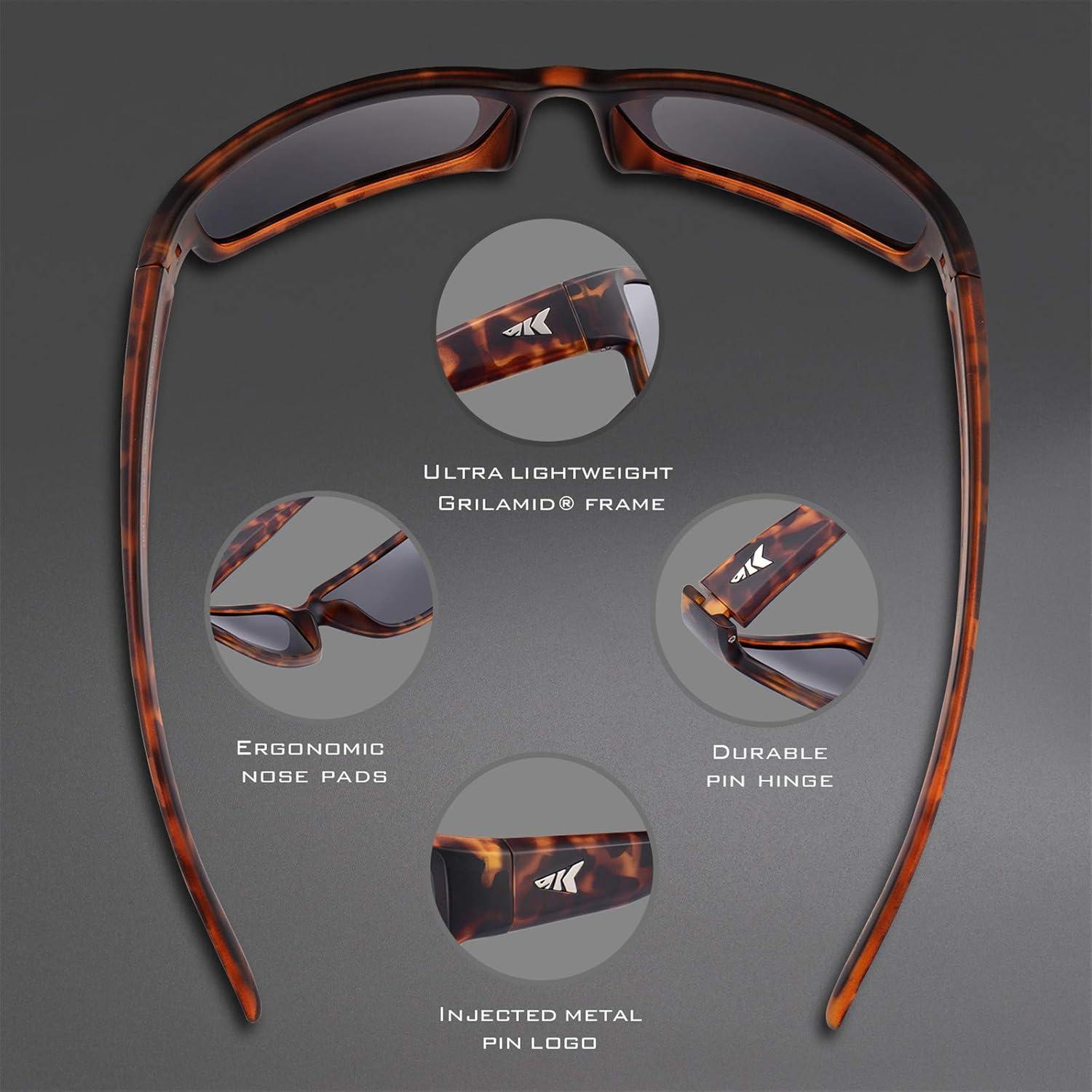 Gafas de sol polarizadas KastKing Skidaway y Osage UV400