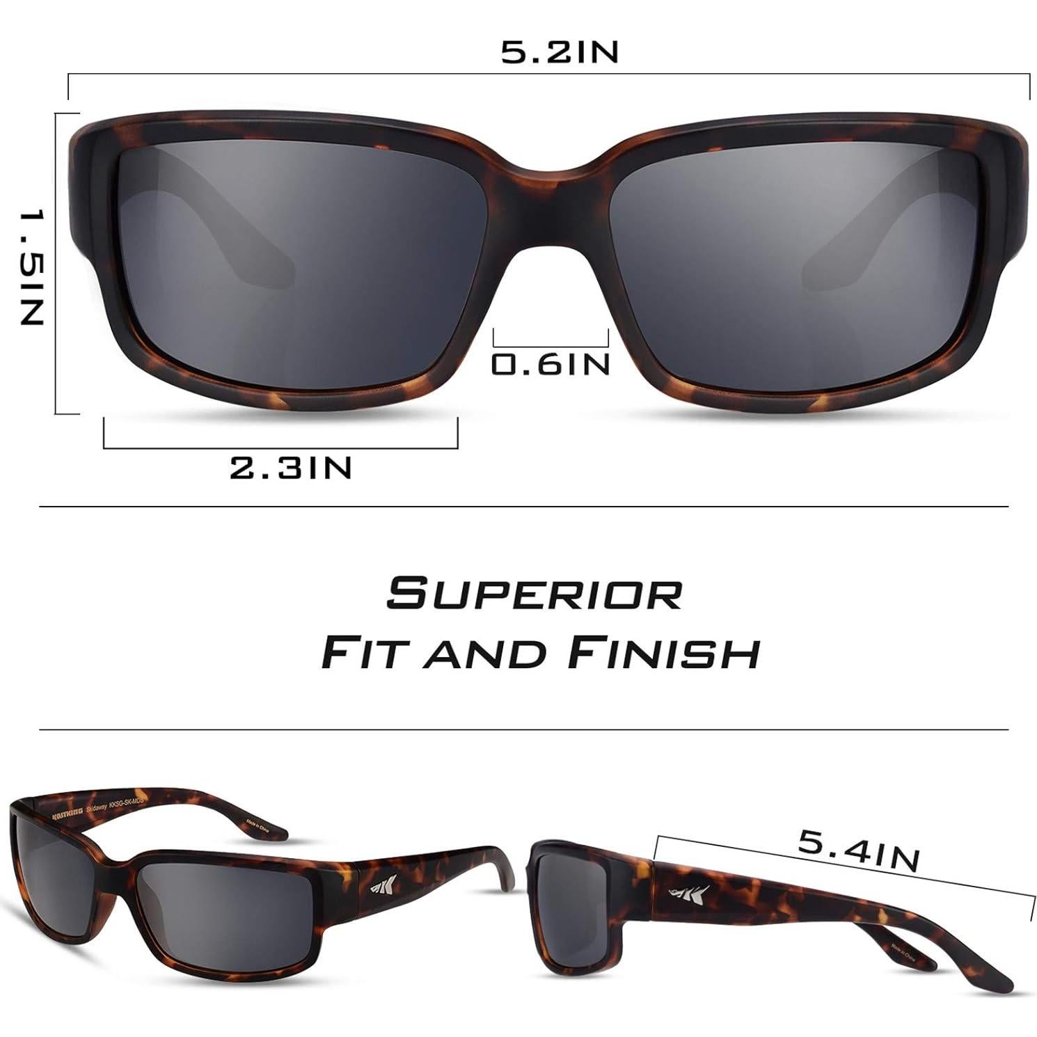 Gafas de sol polarizadas KastKing Skidaway y Dugan UV400