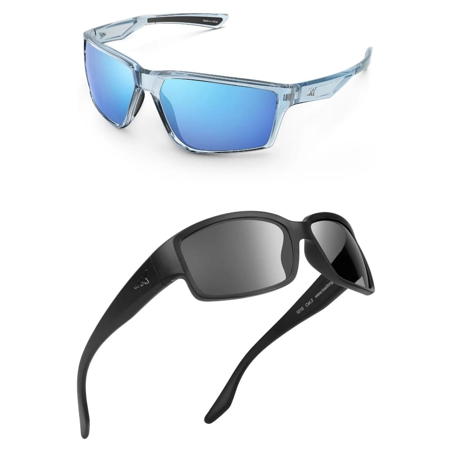 Gafas de sol polarizadas KastKing Skidaway y Osage UV400
