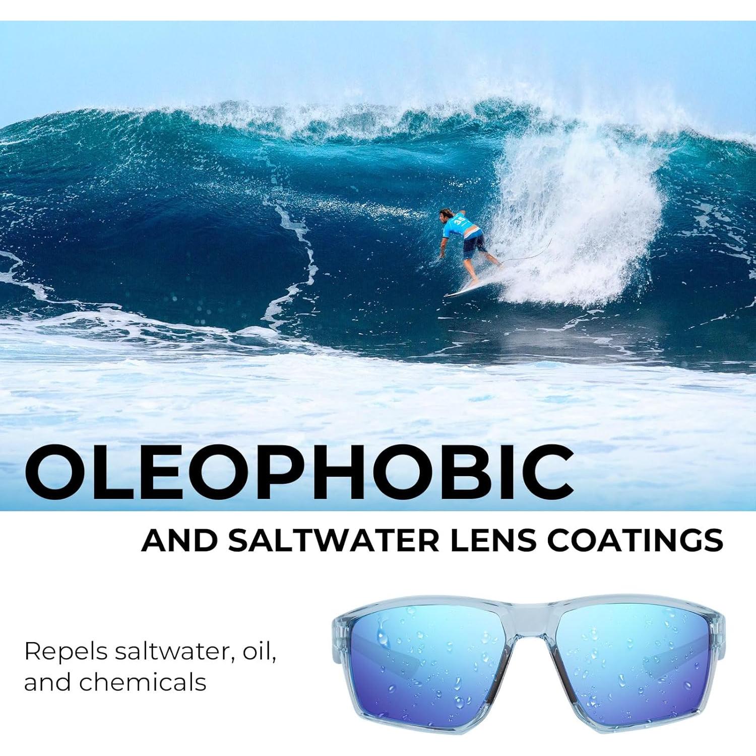 Gafas de sol polarizadas KastKing Skidaway y Osage UV400