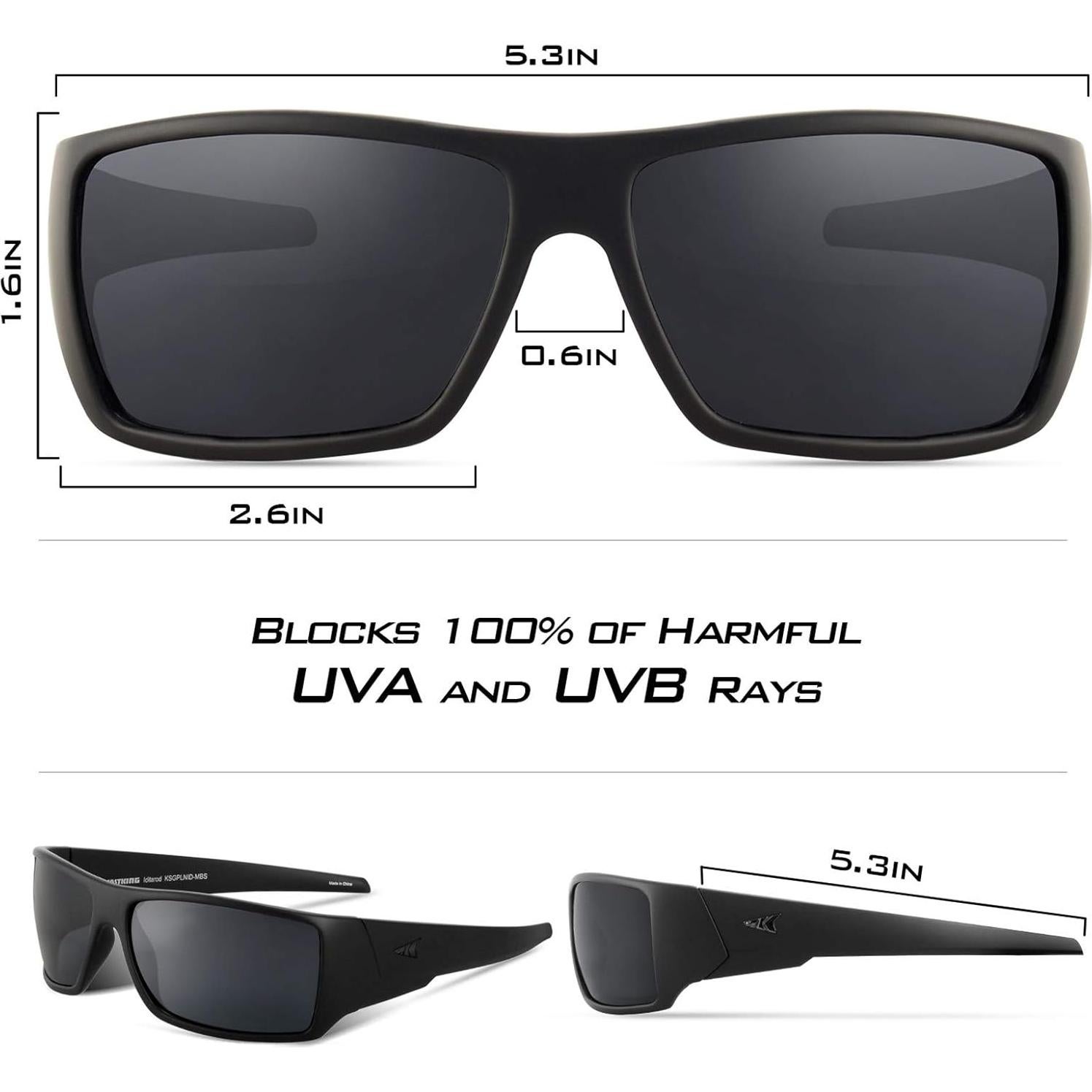 Gafas de sol polarizadas KastKing Iditarod para hombre y mujer