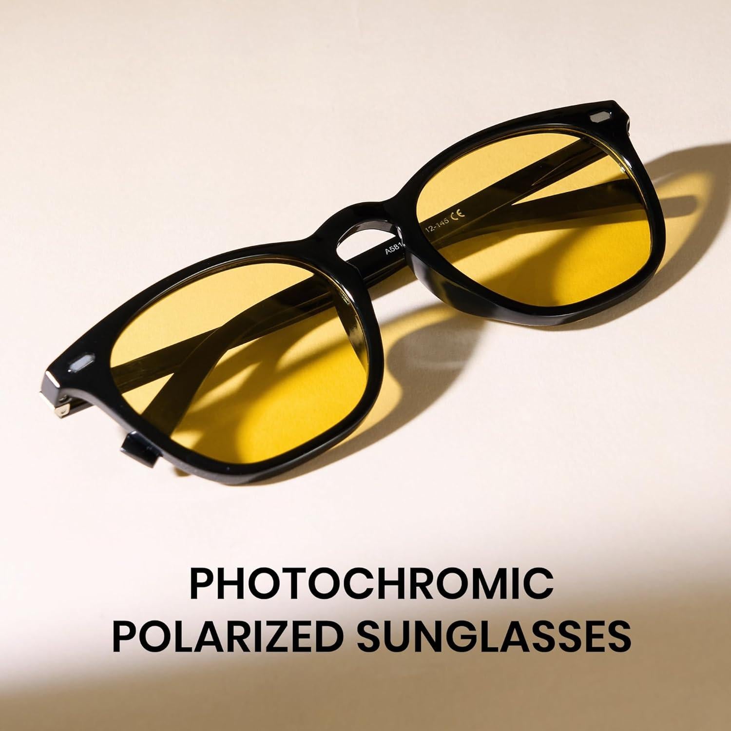 Gafas de sol fotocromáticas polarizadas Cyxus P1171 UV para deportes