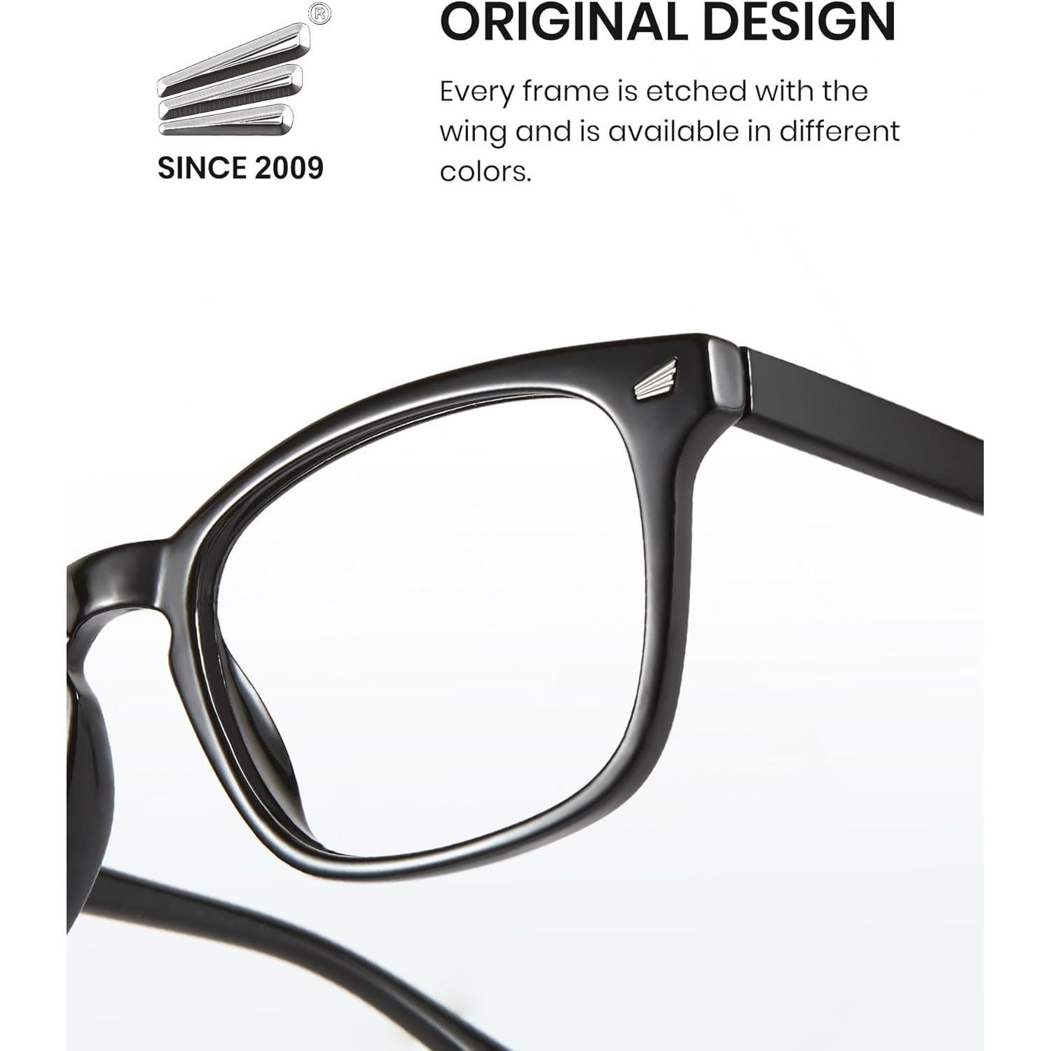 Gafas de Luz Azul Cyxus 2 Pack para Hombres y Mujeres