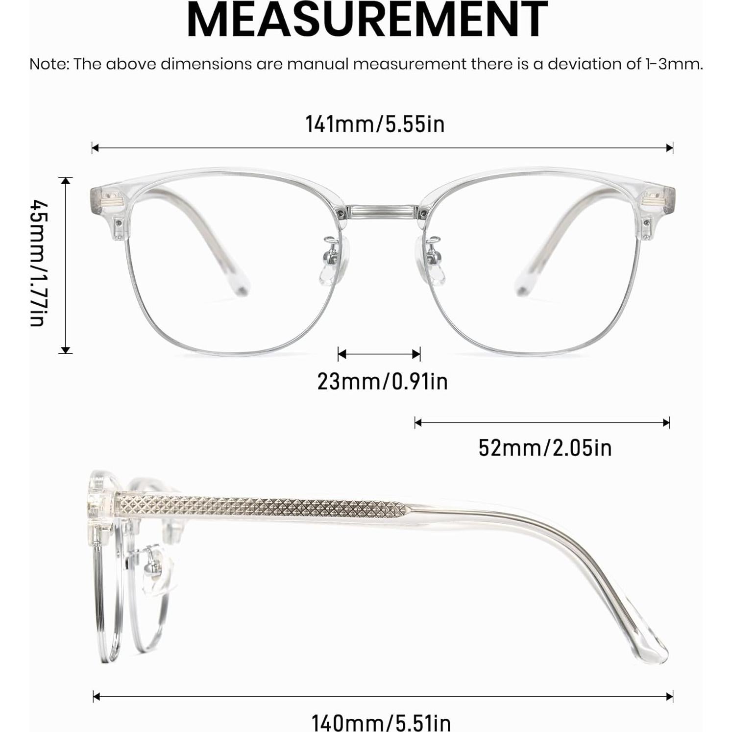 Gafas de bloqueo de luz azul Cyxus unisex oro para computadora