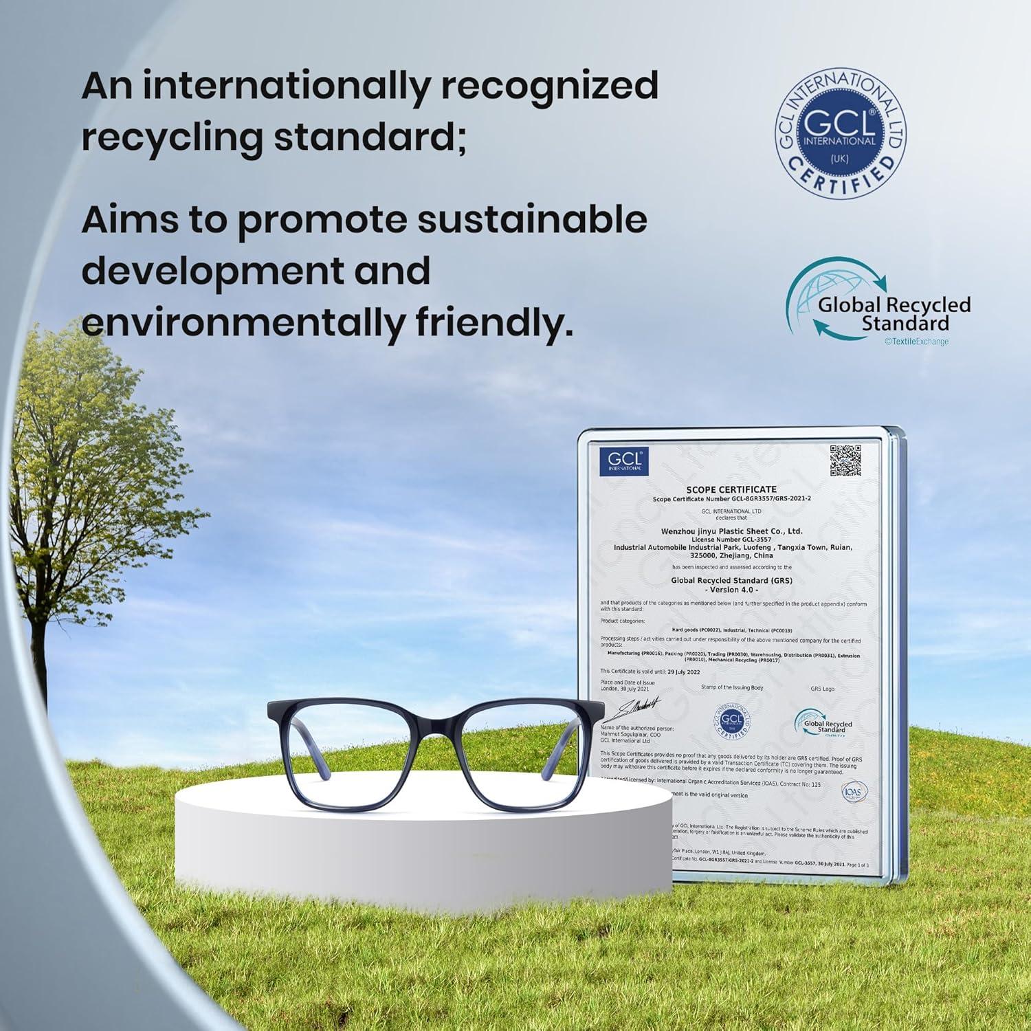 Gafas de bloqueo de luz azul Cyxus para hombres y mujeres