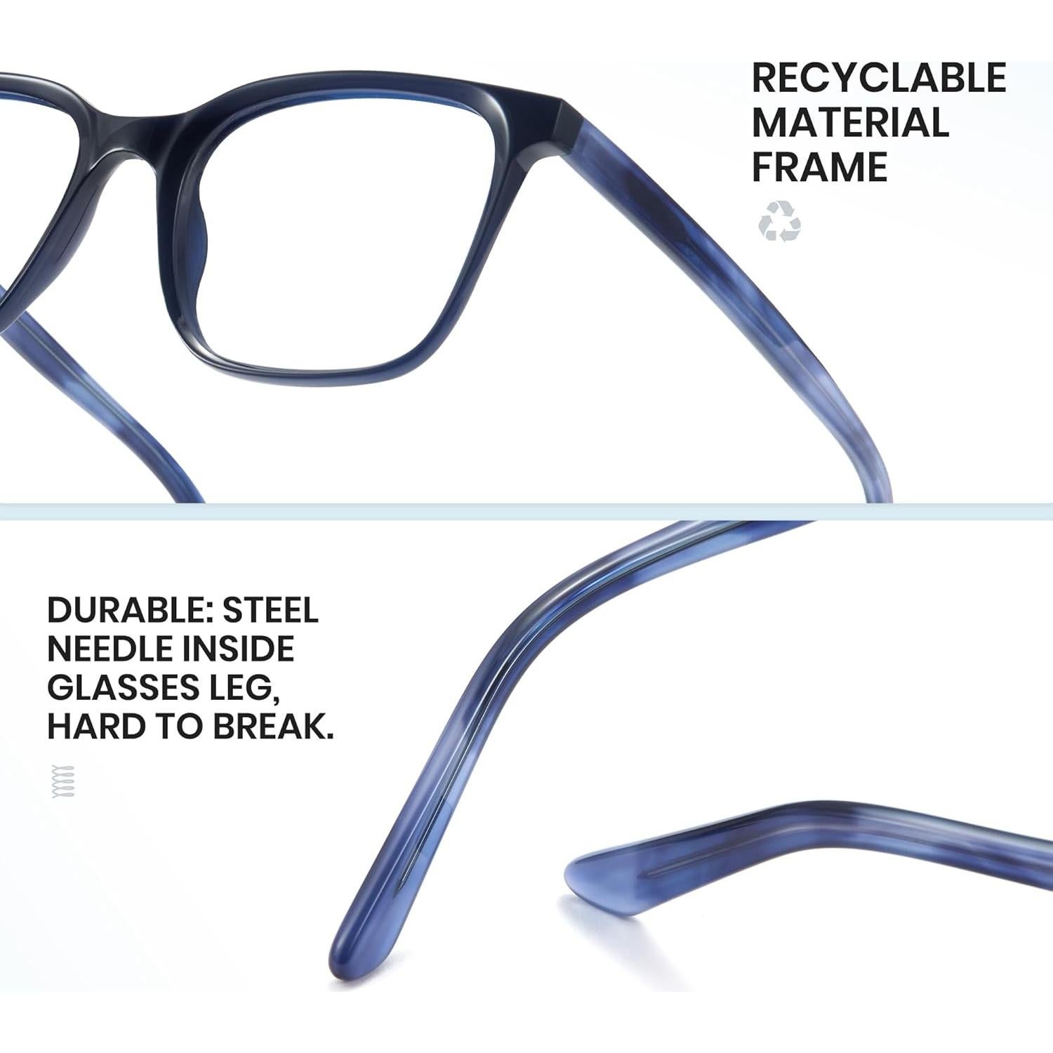 Gafas de bloqueo de luz azul Cyxus para hombres y mujeres