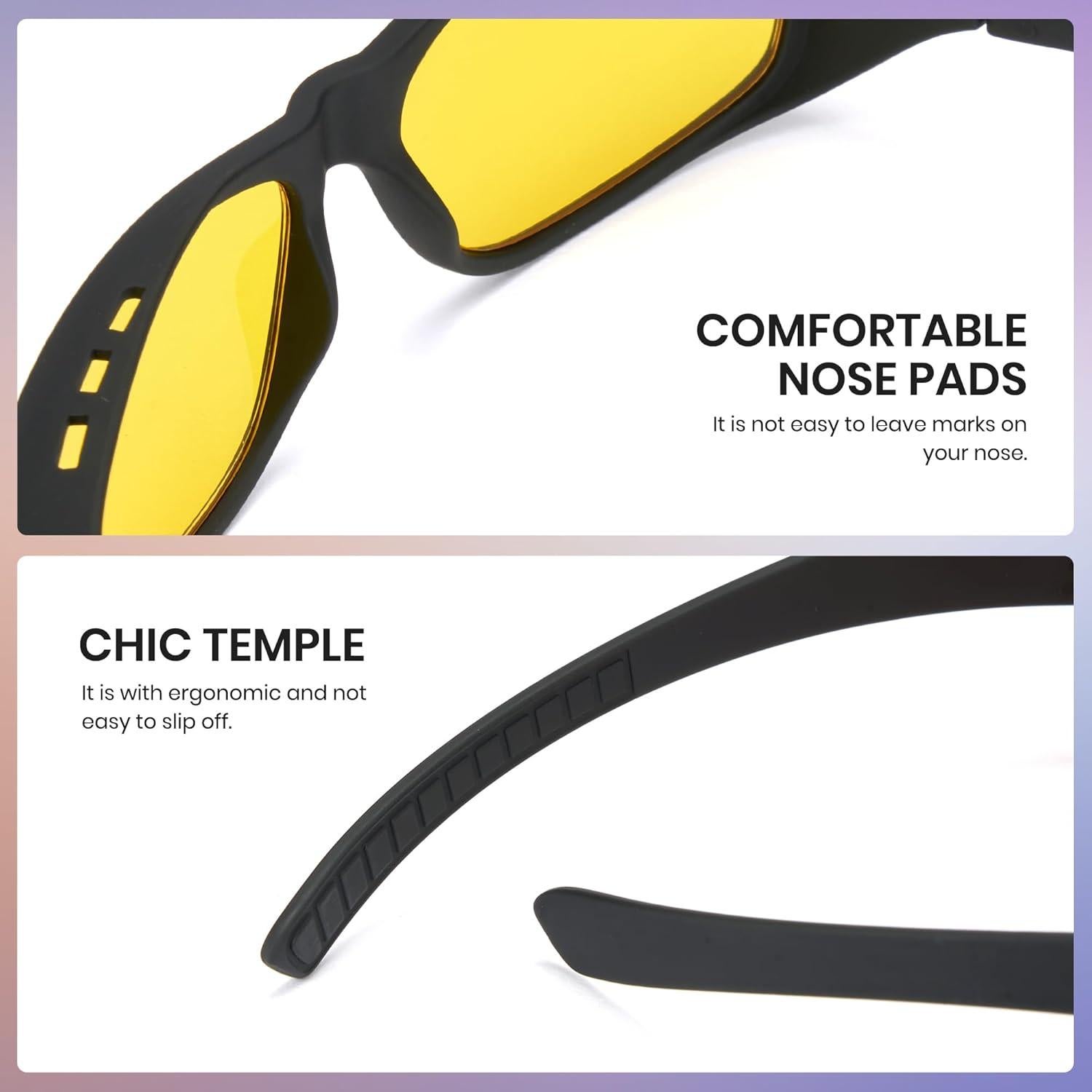 Gafas de Juego Cyxus 8180 Anti Luz Azul Ámbar