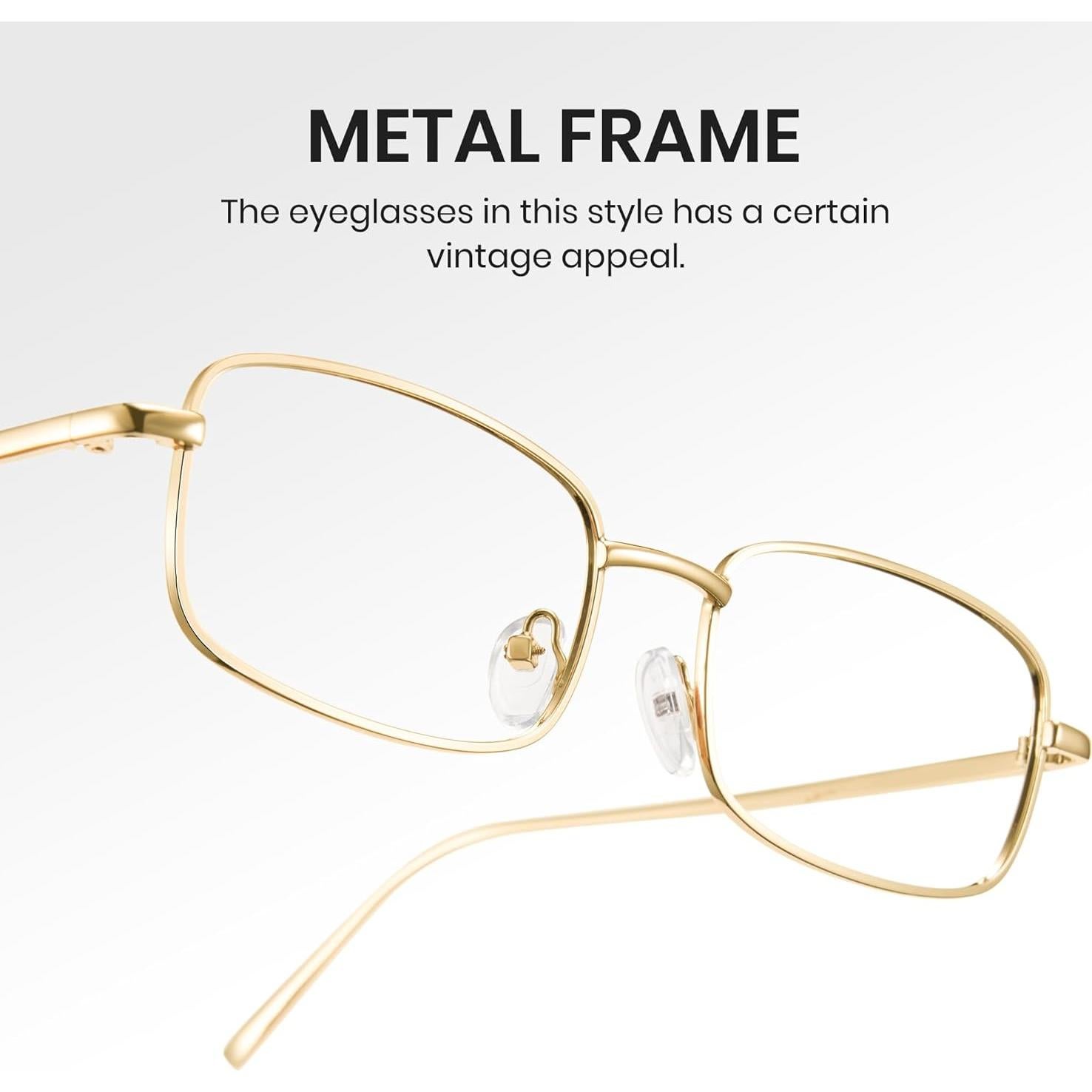 Gafas de Bloqueo de Luz Azul Cyxus 8160 con Montura Negra