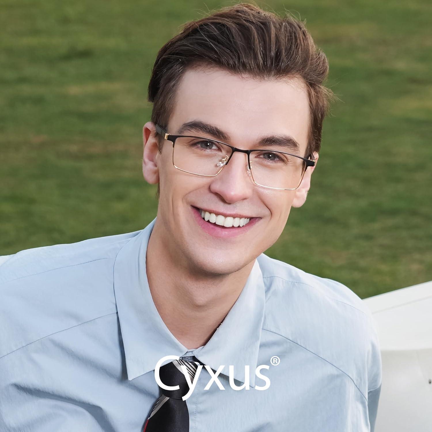 Gafas de luz azul Cyxus 99% bloqueo fibra de carbono 23g