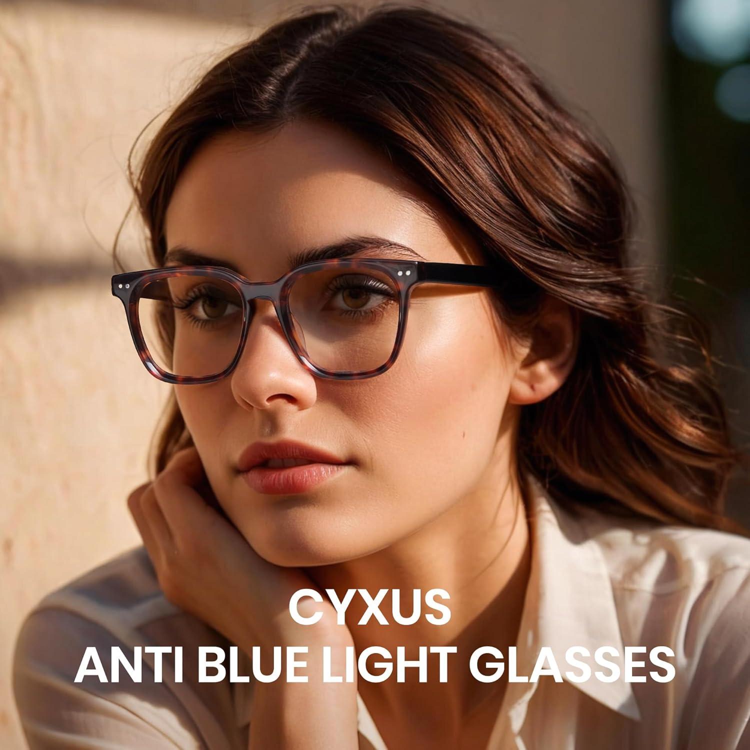 Gafas de Luz Azul Cyxus para Adultos con Protección UV