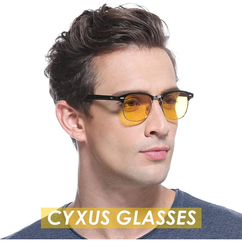 Cyxus Gafas de Luz Azul 2 Pack Unisex - Protección UV400