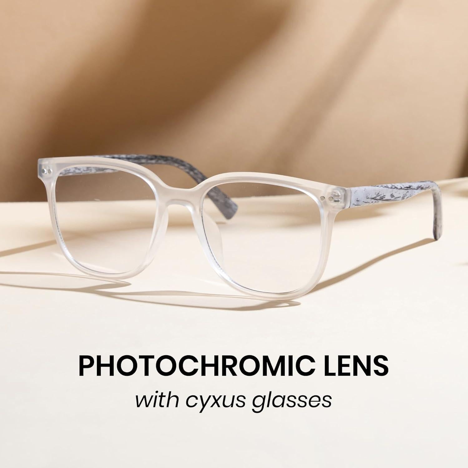 Gafas Fotoquímicas Cyxus UV y Luz Azul para Mujeres y Hombres