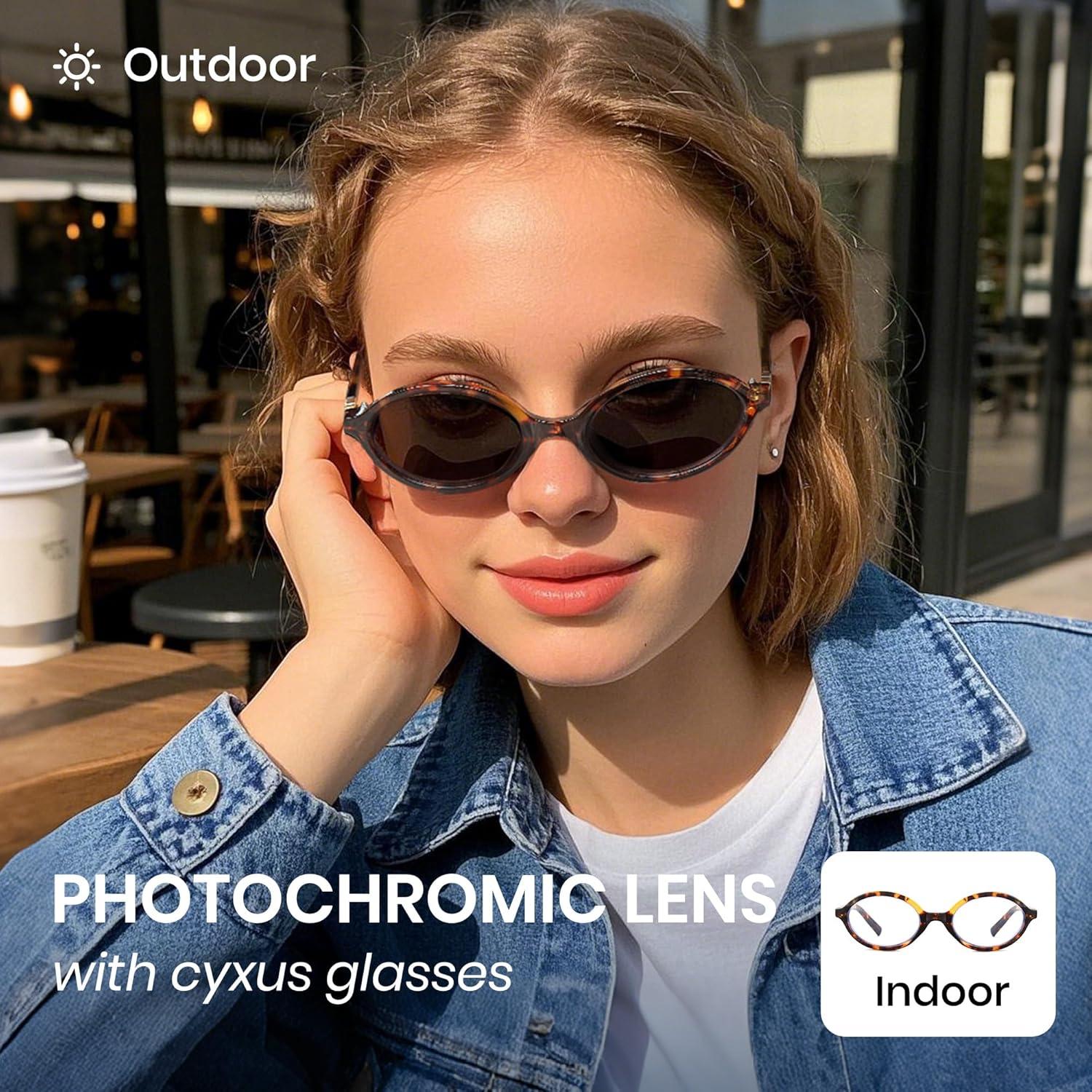 Gafas Fotoquímicas Cyxus UV y Bloqueo Luz Azul Unisex