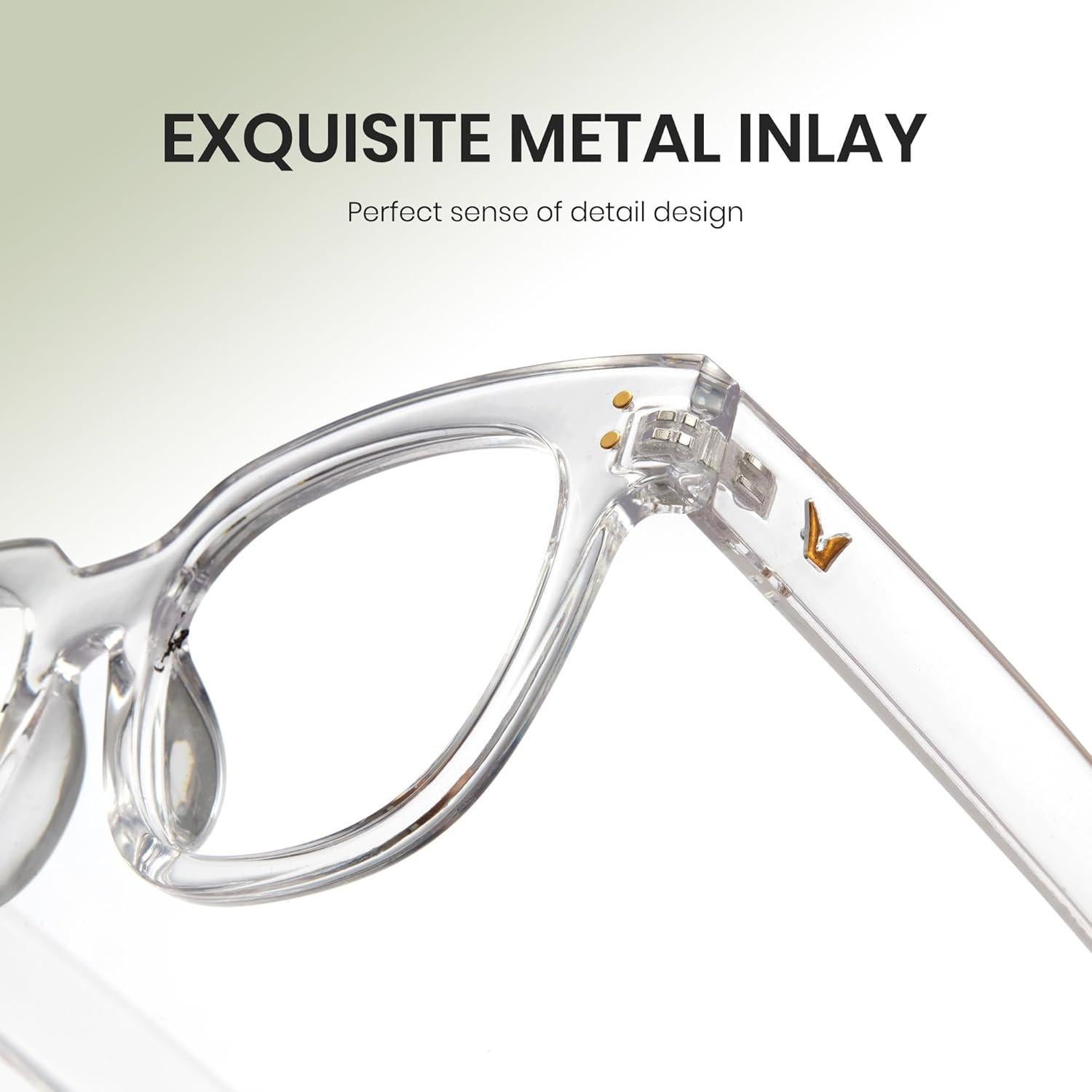 Gafas Cuadradas Anti-Luz Azul Cyxus UV400 Unisex