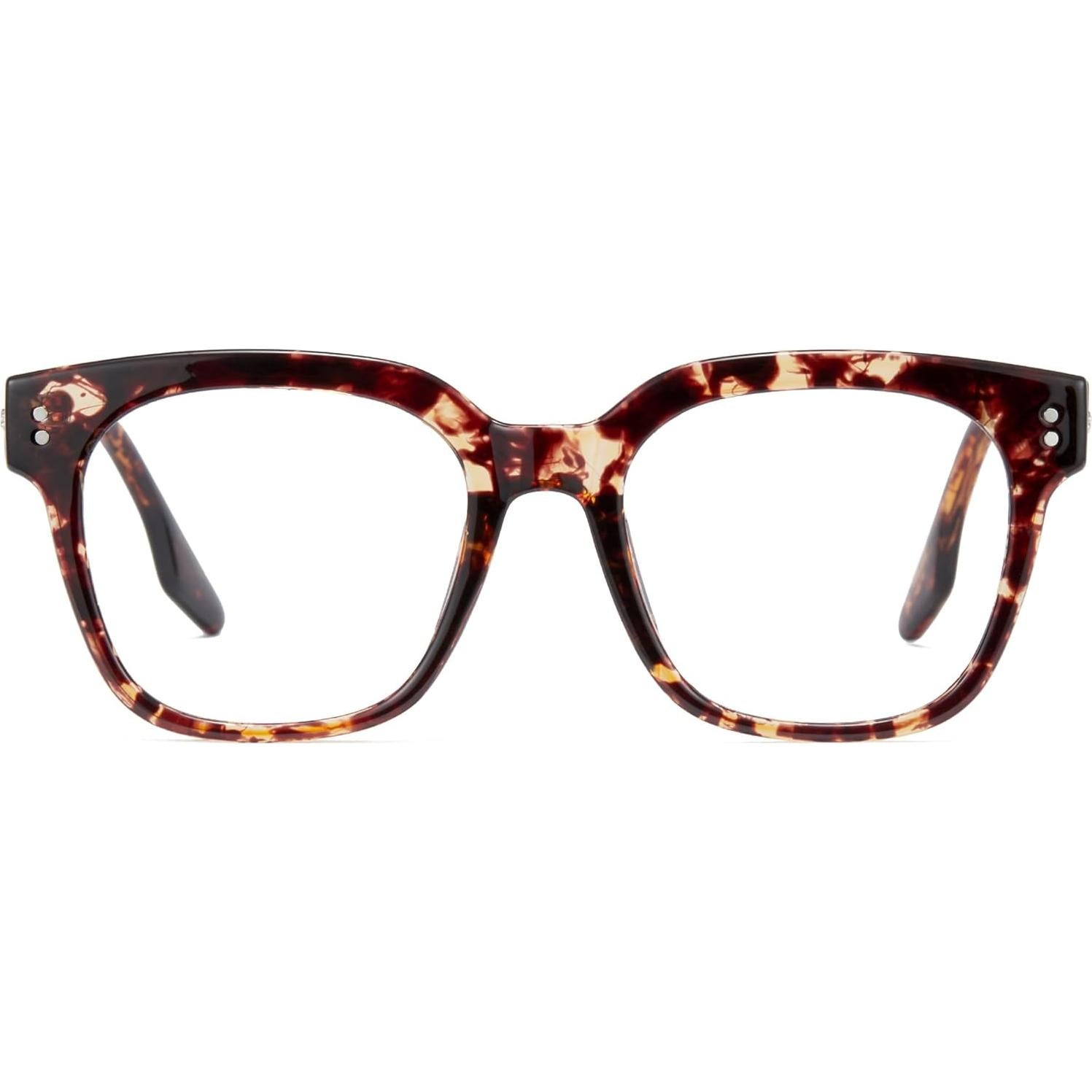 Gafas anti-luz azul Cyxus 8556 marrón té marco TR90