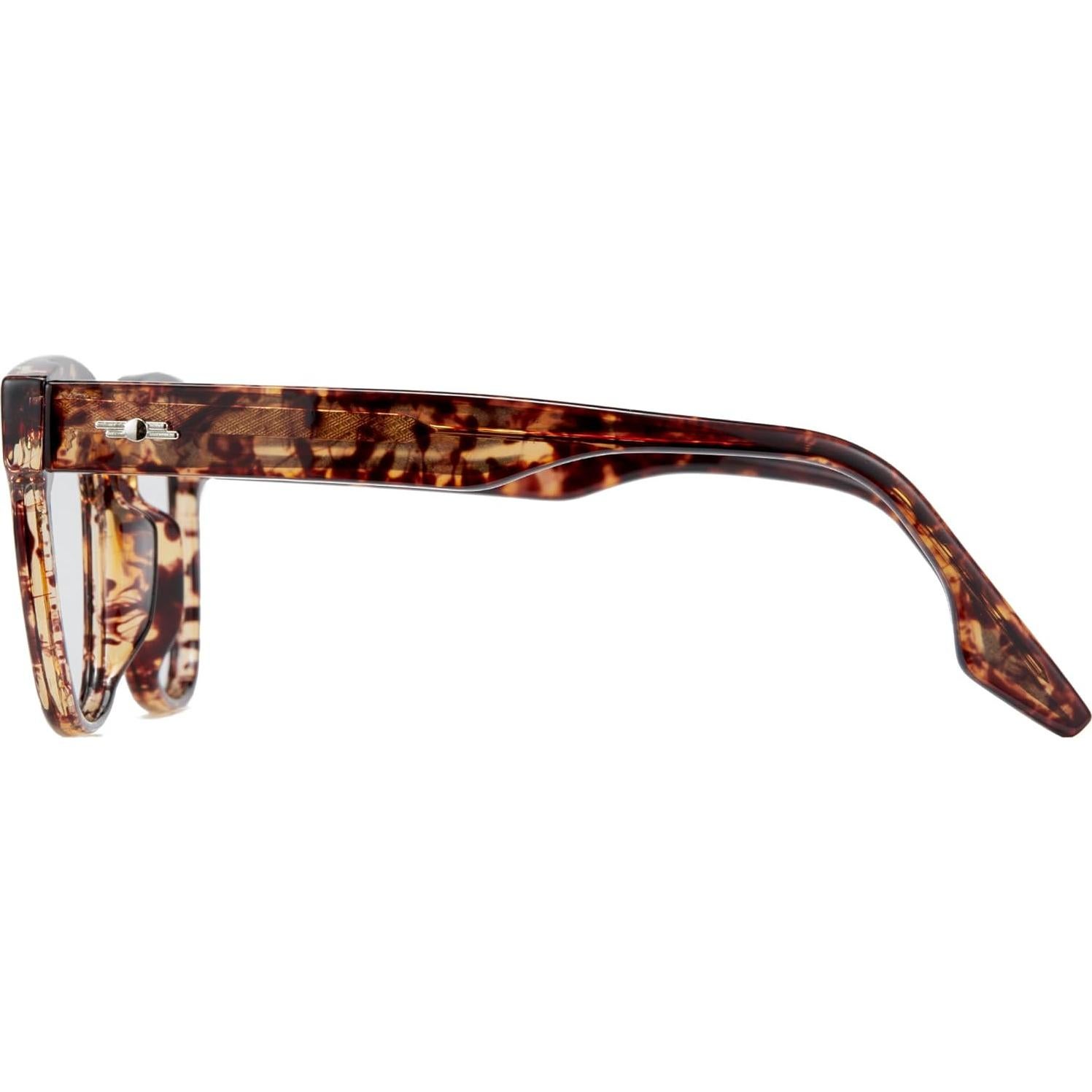 Gafas anti-luz azul Cyxus 8556 marrón té marco TR90