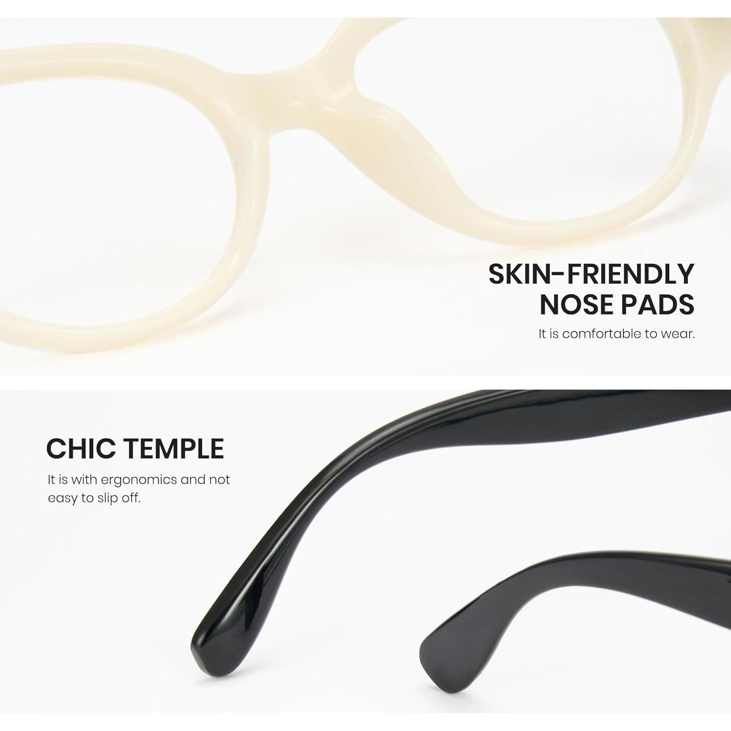 Gafas de luz azul Cyxus Cat Eye para mujeres, protección UV