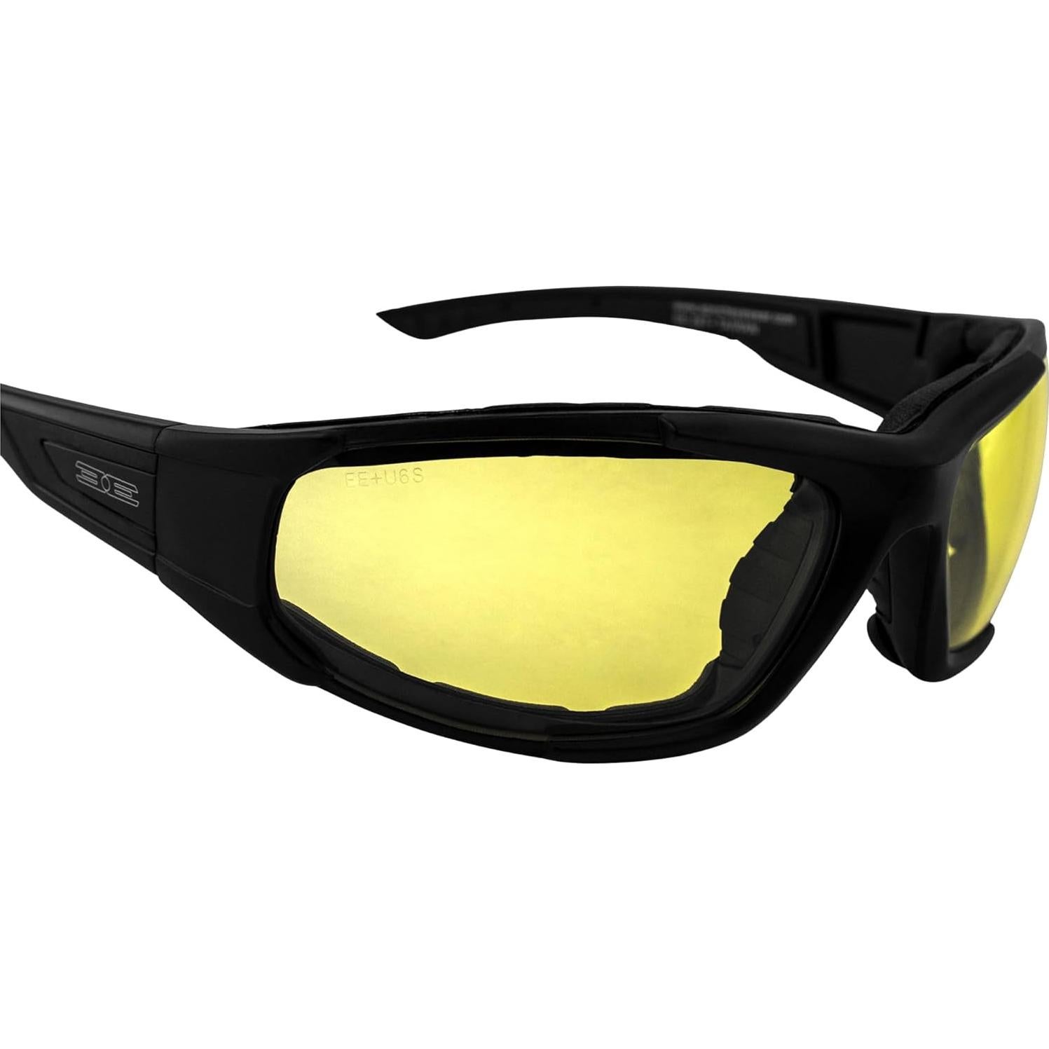 Gafas de sol para motocicleta Epoch Foam 2 con lente amarilla